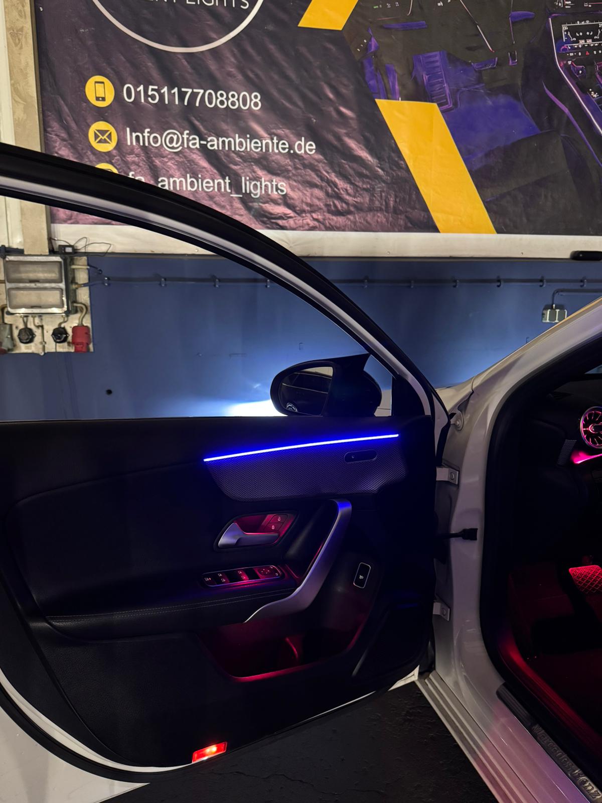 Ambiente Beleuchtung für Mercedes CLA C118/X118 – Bild 2