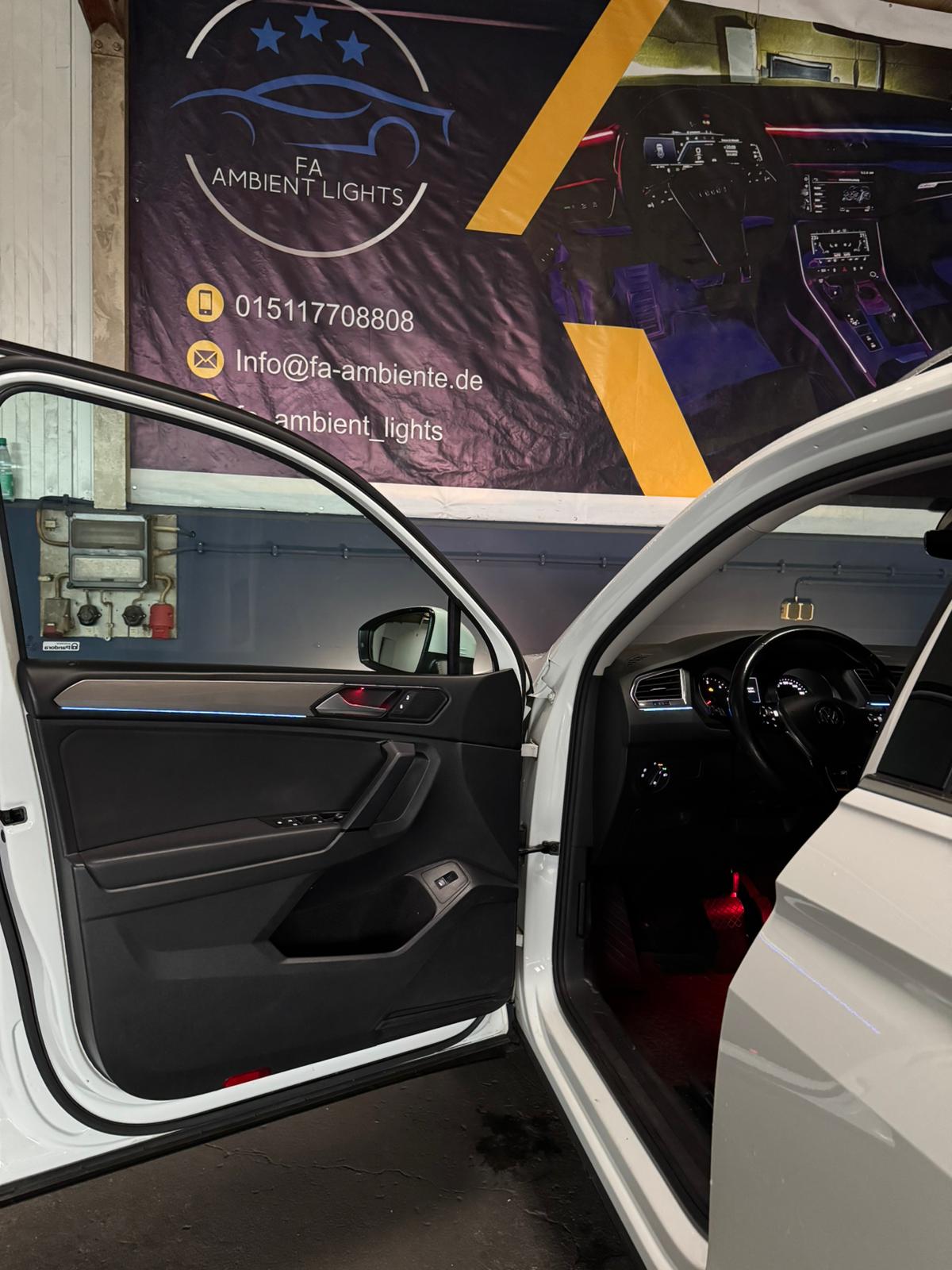 Ambiente Beleuchtung für VW Tiguan – Bild 3