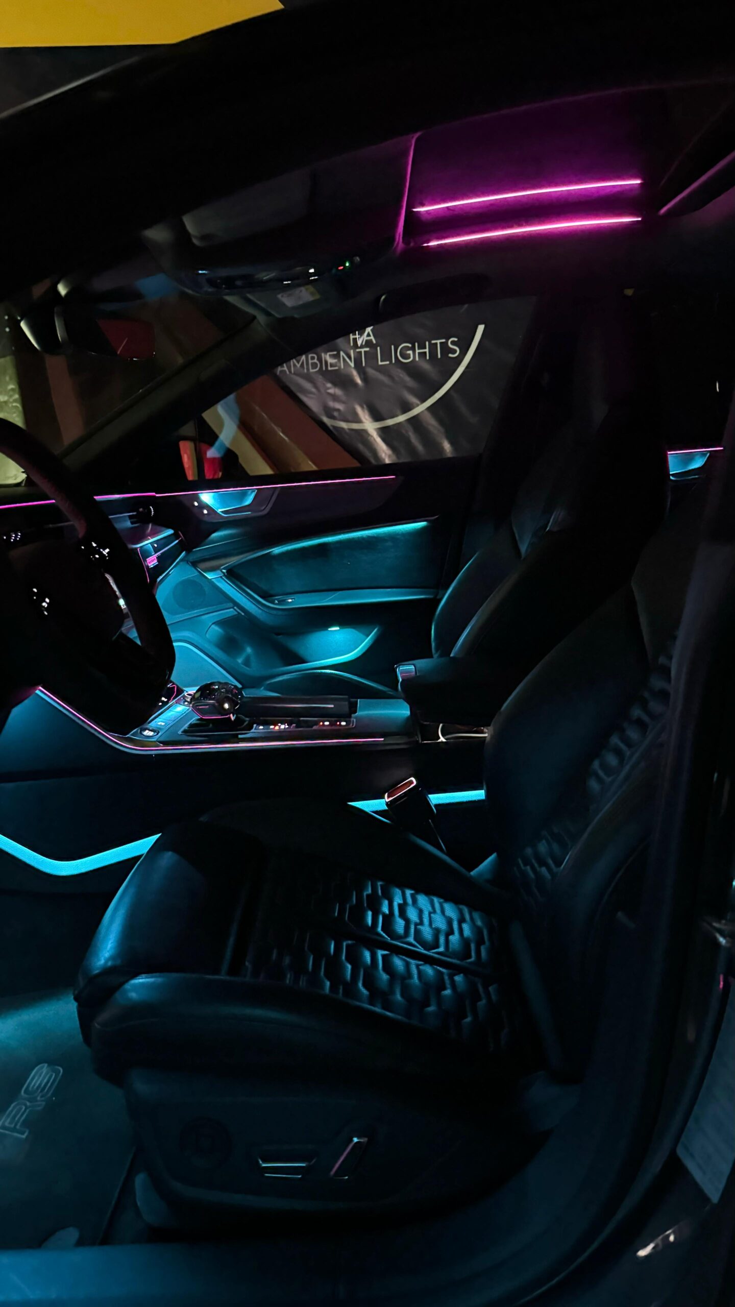 Ambiente Beleuchtung für Audi A6/S6/RS6 C8/4K – Bild 3