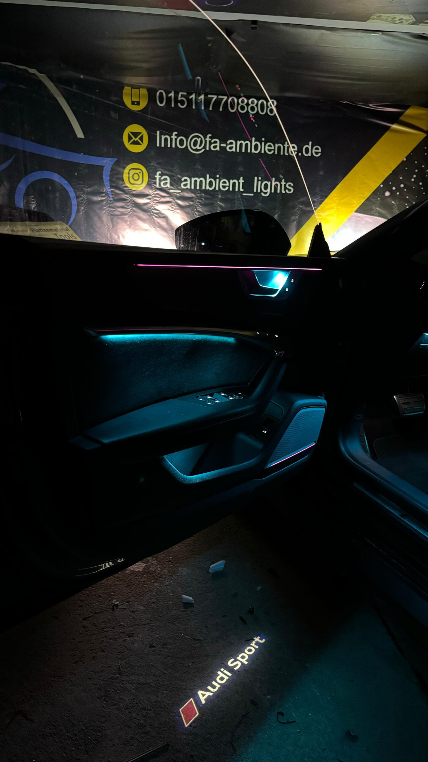 Ambiente Beleuchtung für Audi A6/S6/RS6 C8/4K – Bild 2