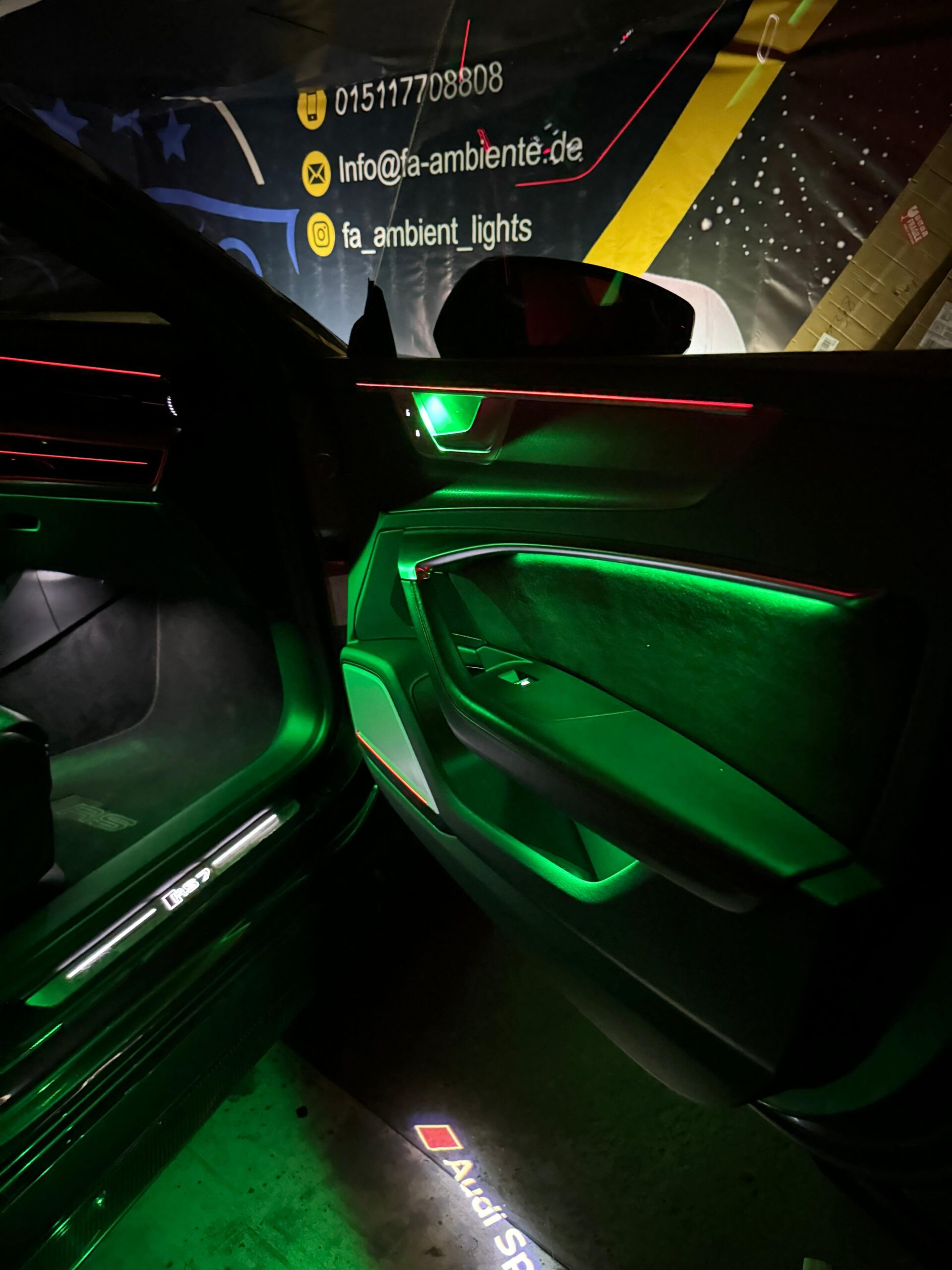 Ambiente Beleuchtung für Audi A6/S6/RS6 C8/4K – Bild 6