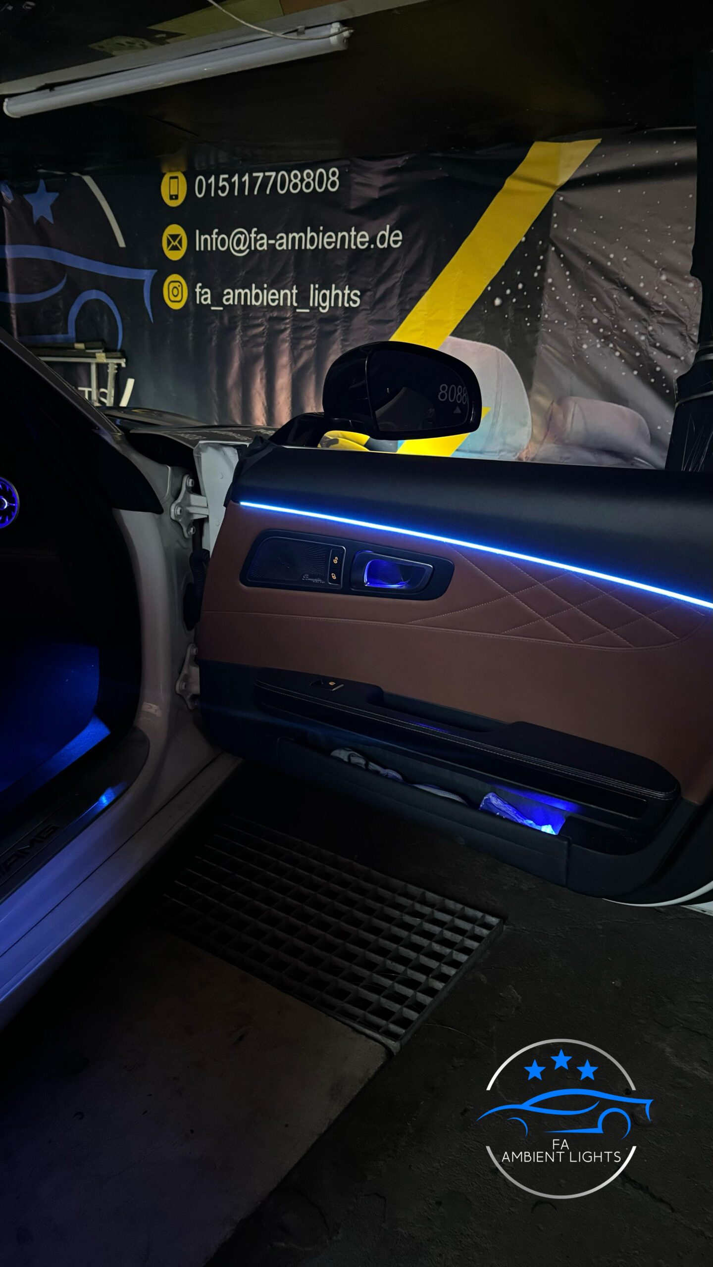 Ambiente Beleuchtung für Mercedes GT AMG – Bild 2