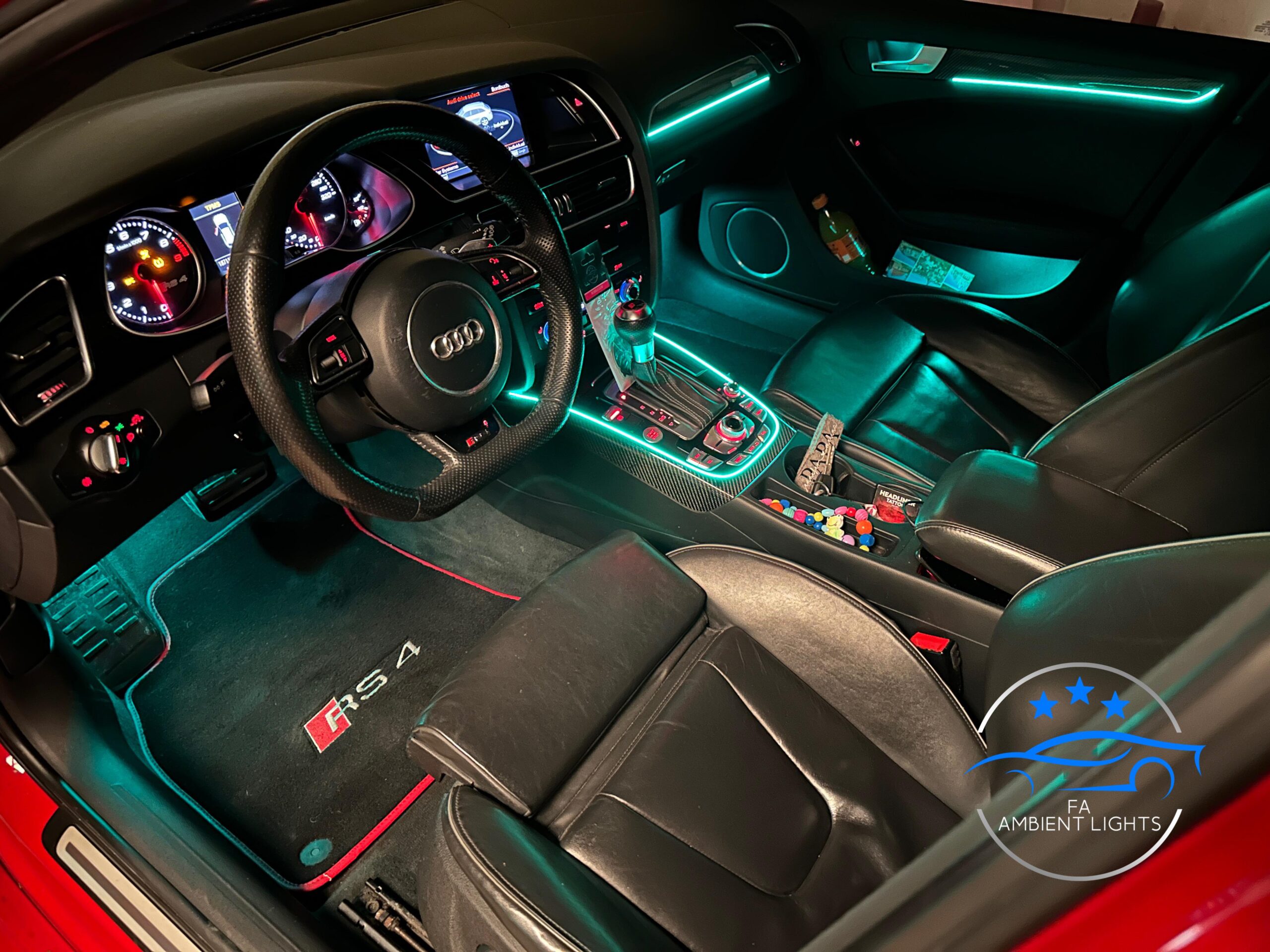 Ambiente Beleuchtung für Audi A4/S4/RS4 B8/8K – Bild 1