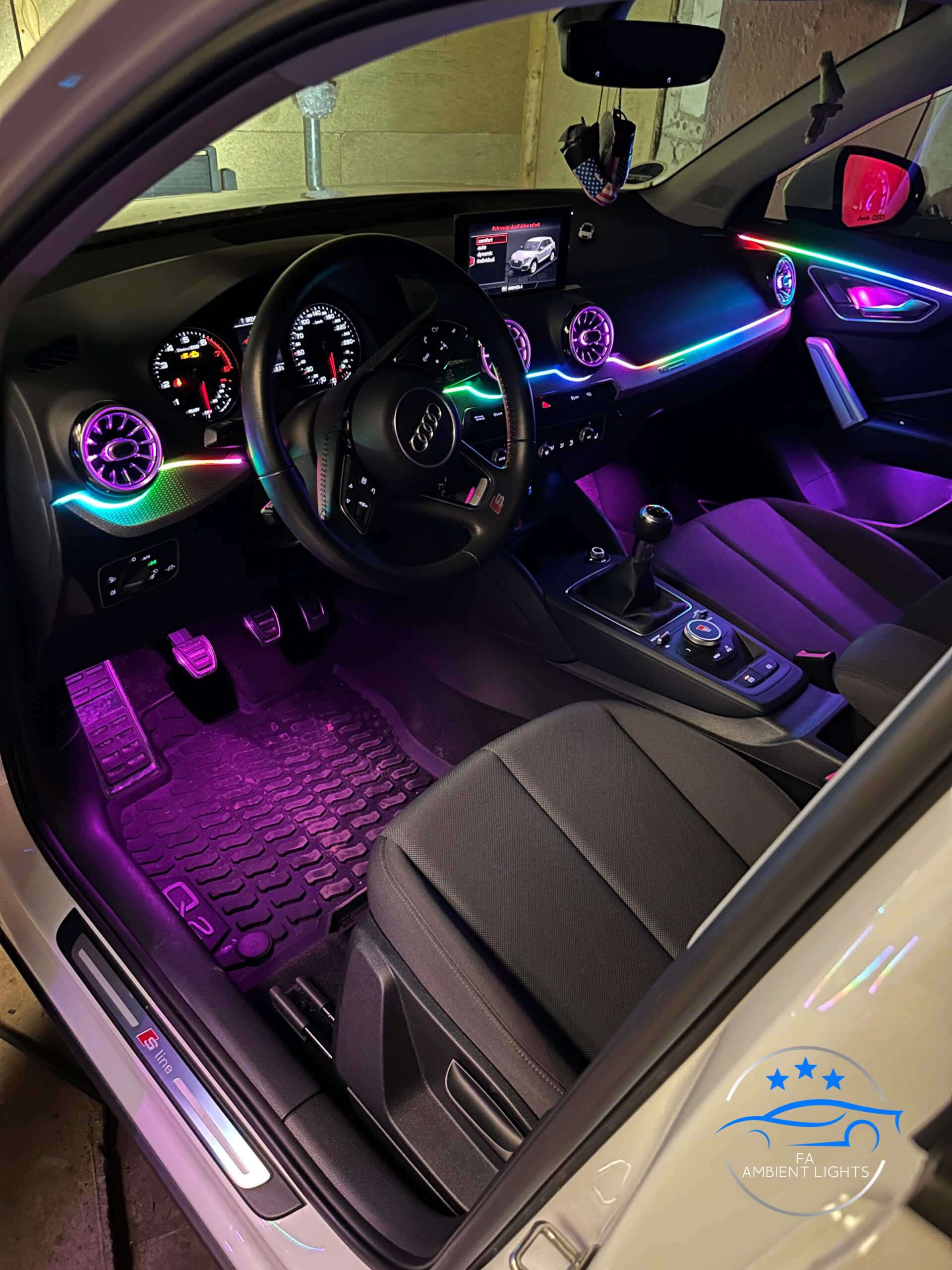 Ambiente Beleuchtung für Audi Q2/SQ2 GA – Bild 5