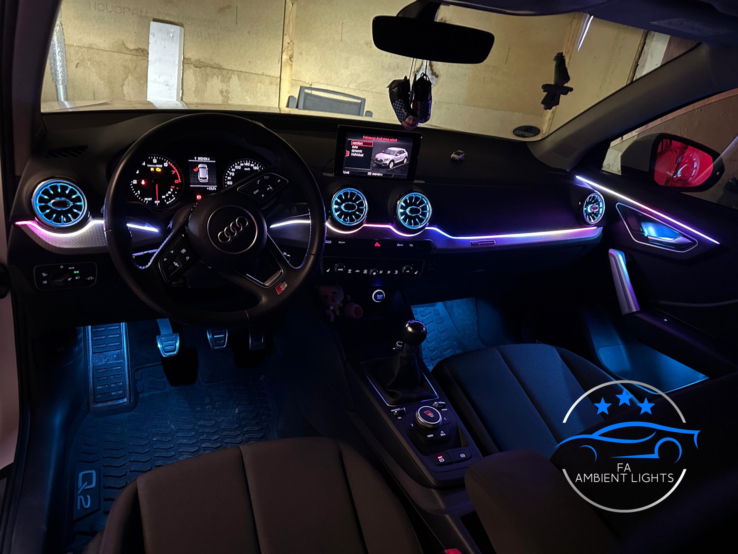 Ambiente Beleuchtung für Audi Q2/SQ2 GA – Bild 3