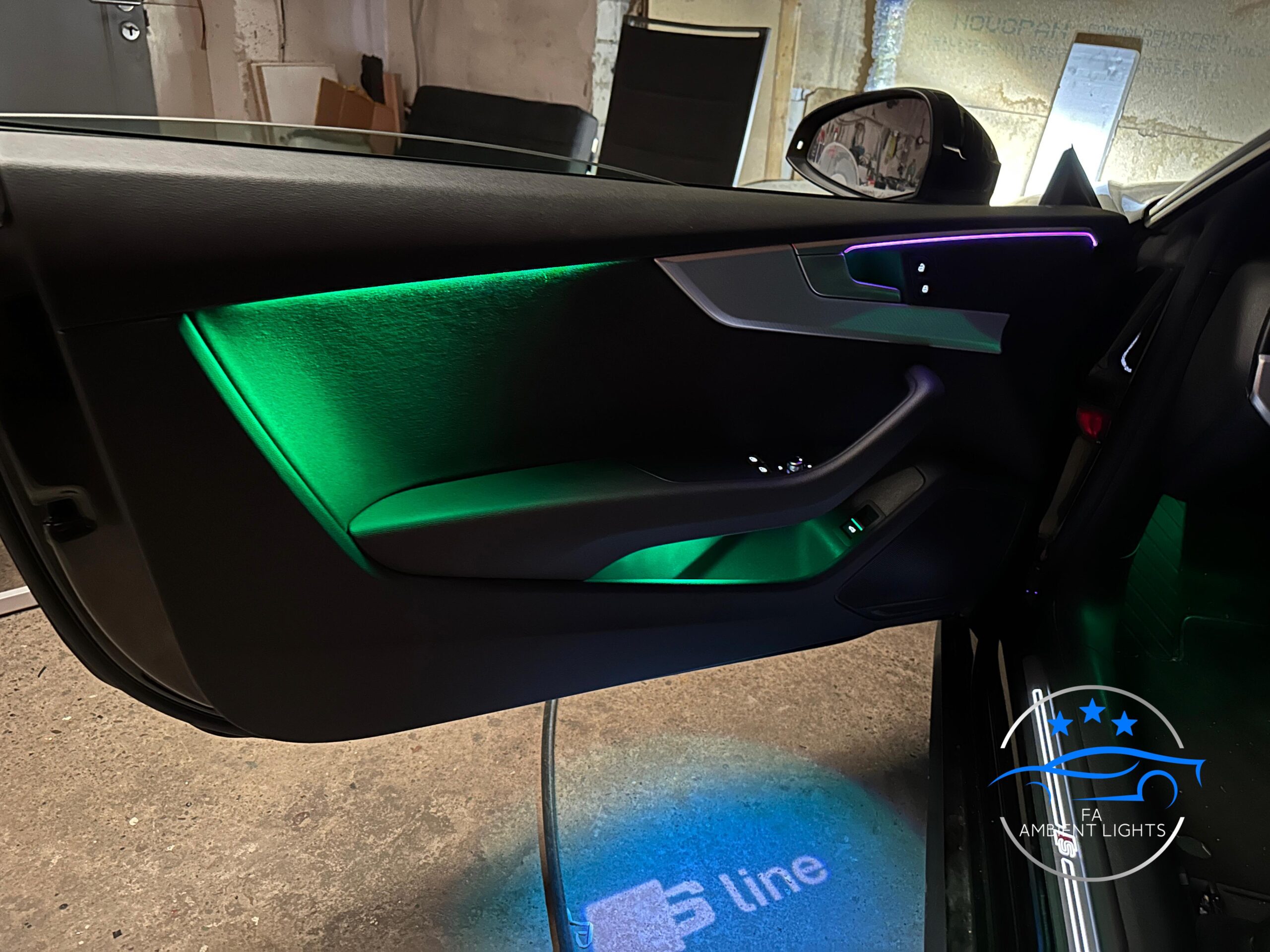 Ambiente Beleuchtung für Audi A5/S5/RS5 B9 – Bild 5