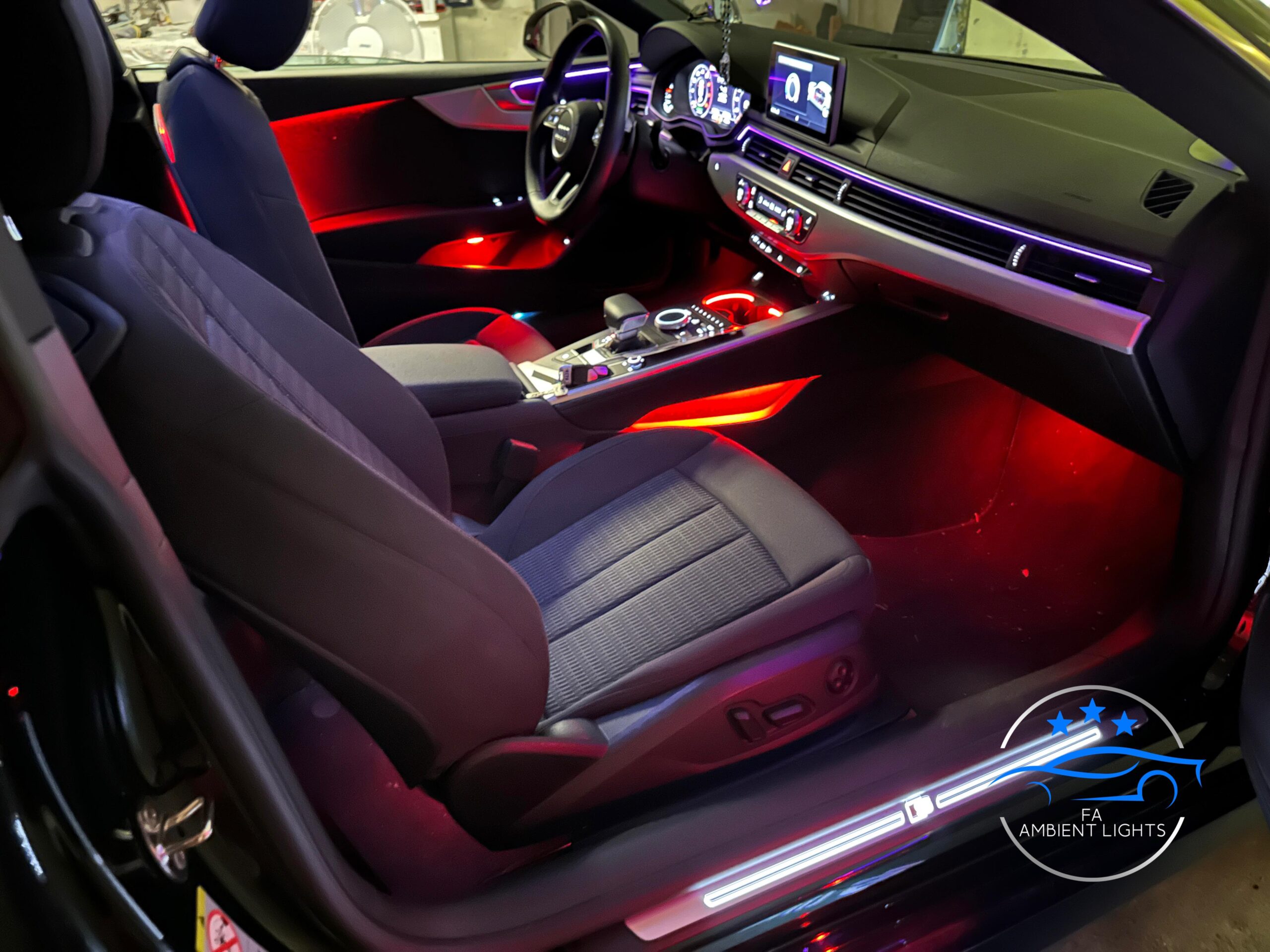 Ambiente Beleuchtung für Audi A4/S4/RS4 B9 – Bild 4