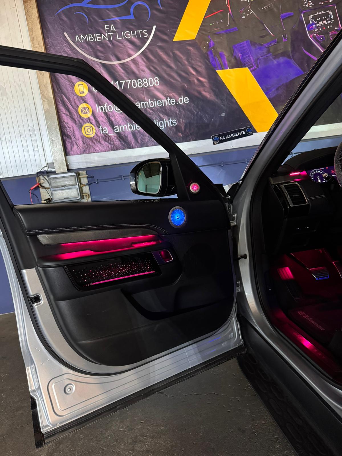 Ambiente Beleuchtung für Range Rover Velar – Bild 8