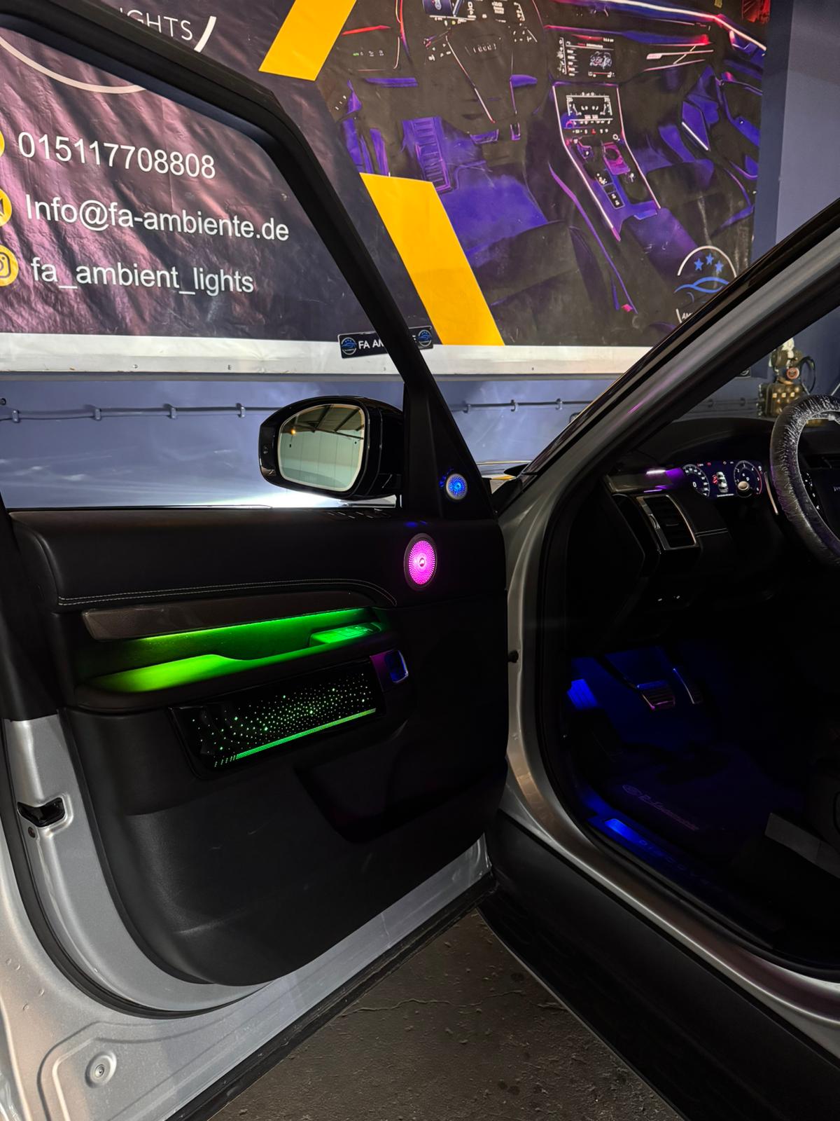 Ambiente Beleuchtung für Range Rover Velar – Bild 5