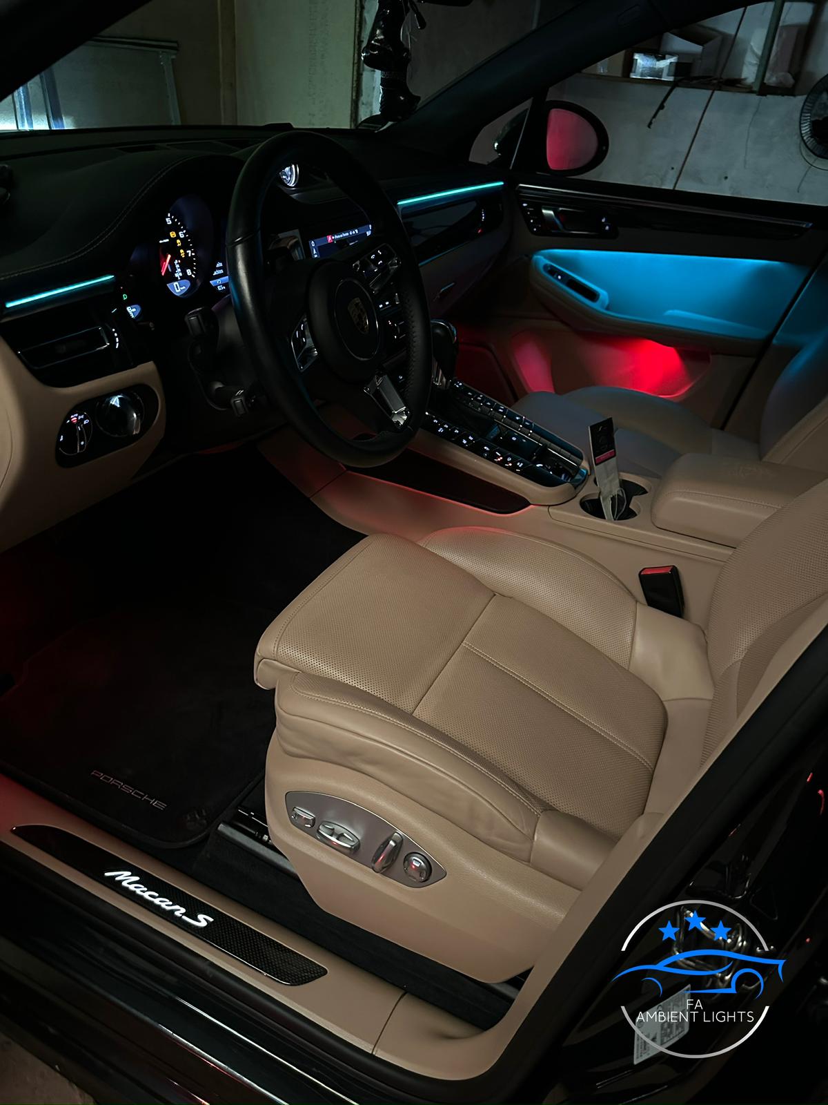 Ambiente Beleuchtung für Porsche Macan 2014-2017 – Bild 12