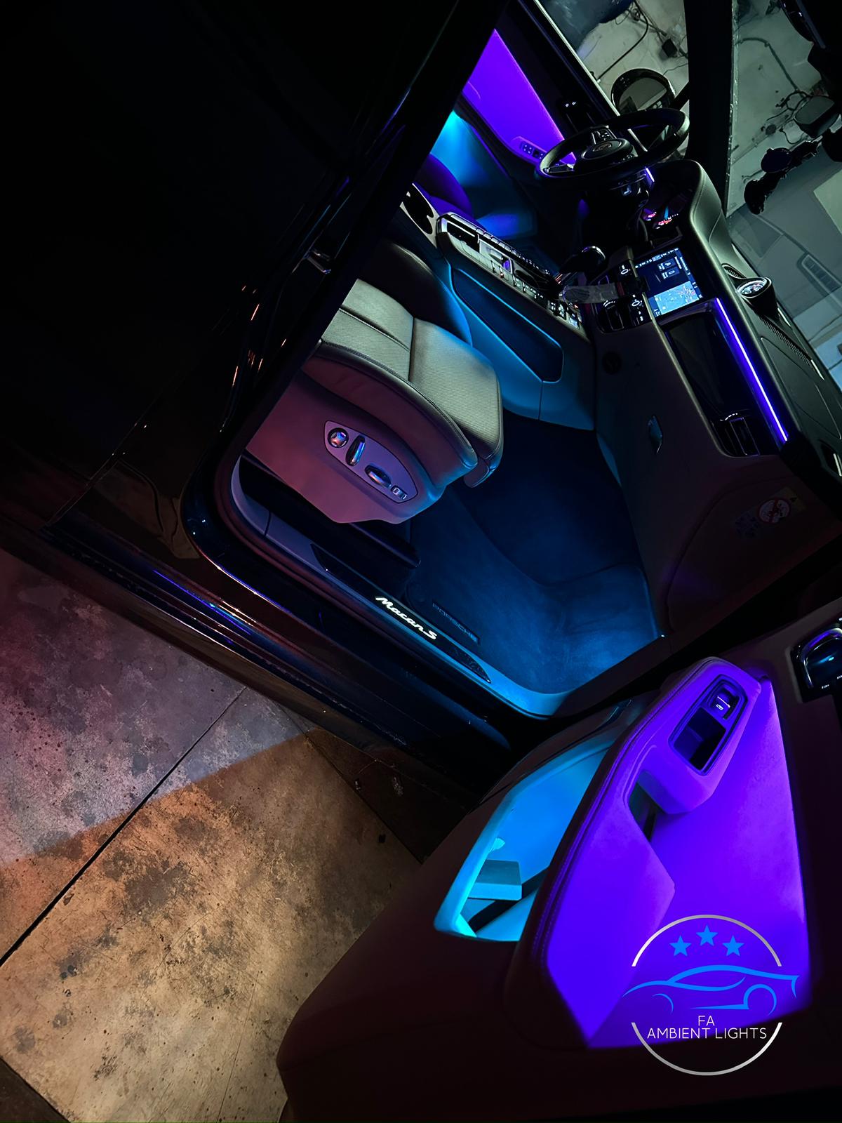 Ambiente Beleuchtung für Porsche Macan 2014-2017 – Bild 11