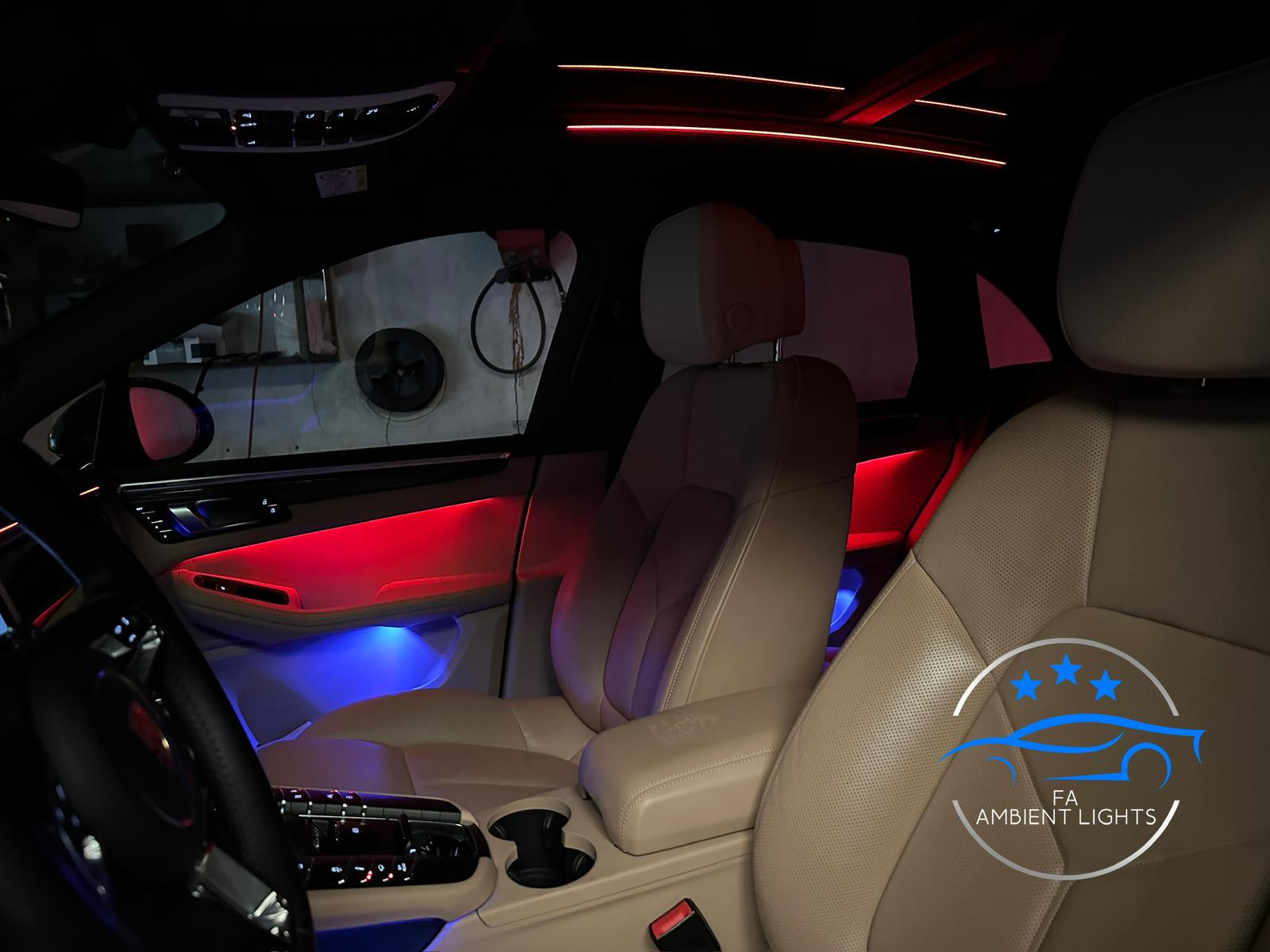 Ambiente Beleuchtung für Porsche Macan 2014-2017 – Bild 10