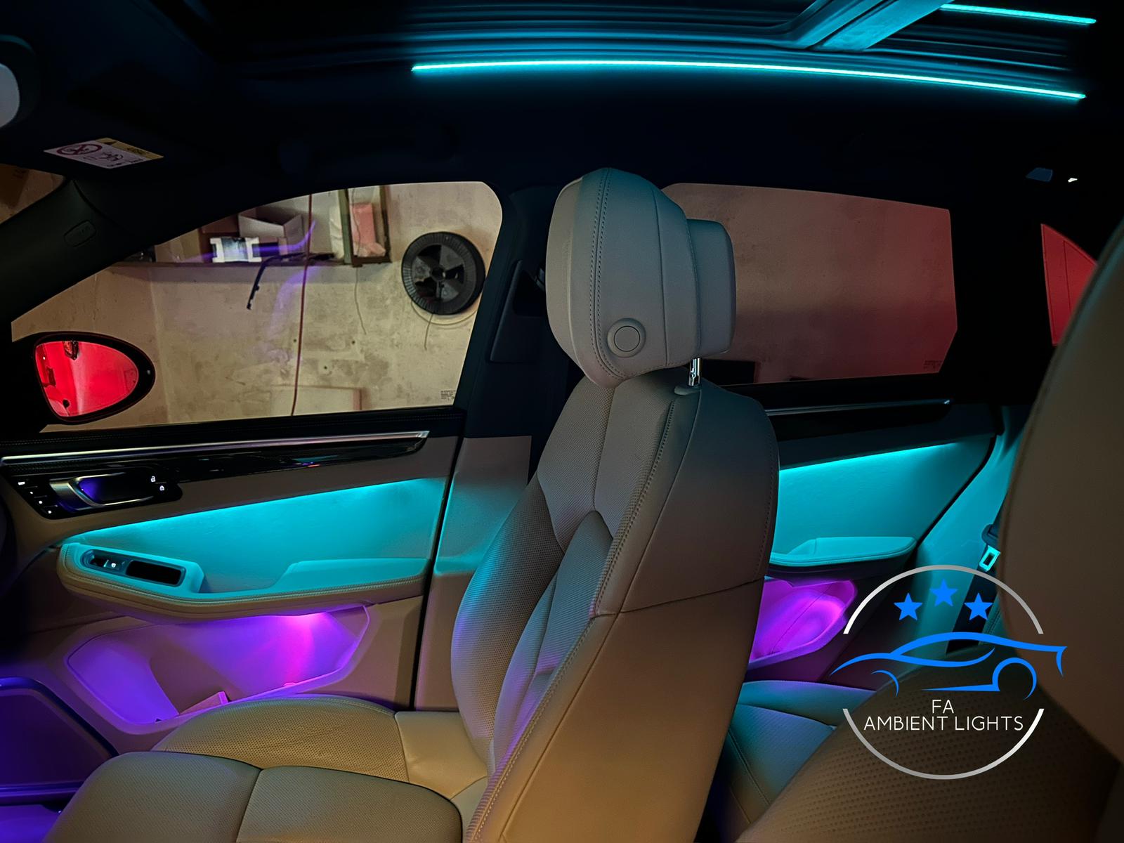 Ambiente Beleuchtung für Porsche Macan 2018-2023 – Bild 4