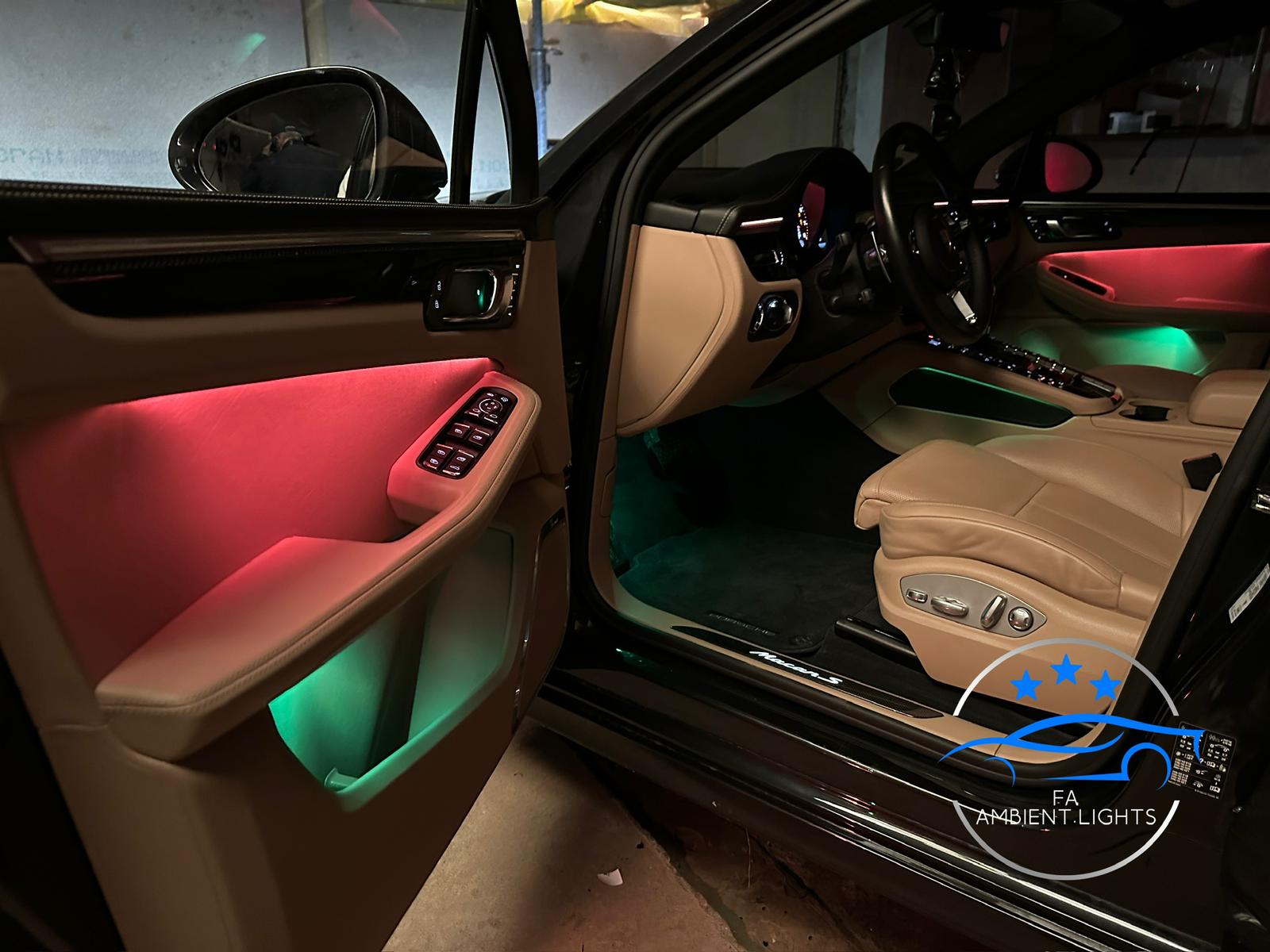 Ambiente Beleuchtung für Porsche Macan 2018-2023 – Bild 3