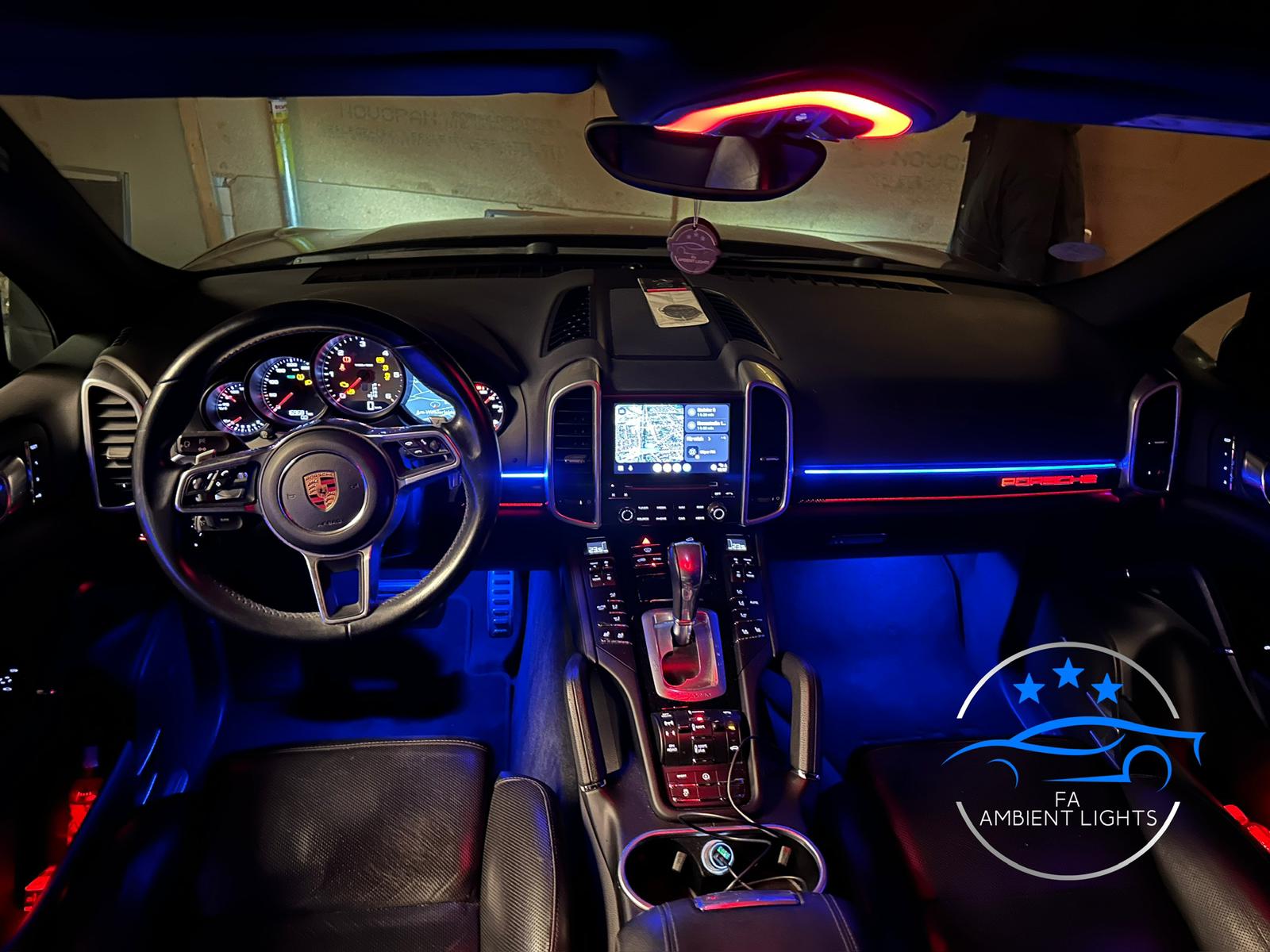 Ambiente Beleuchtung für Porsche Macan 2014-2017 – Bild 2