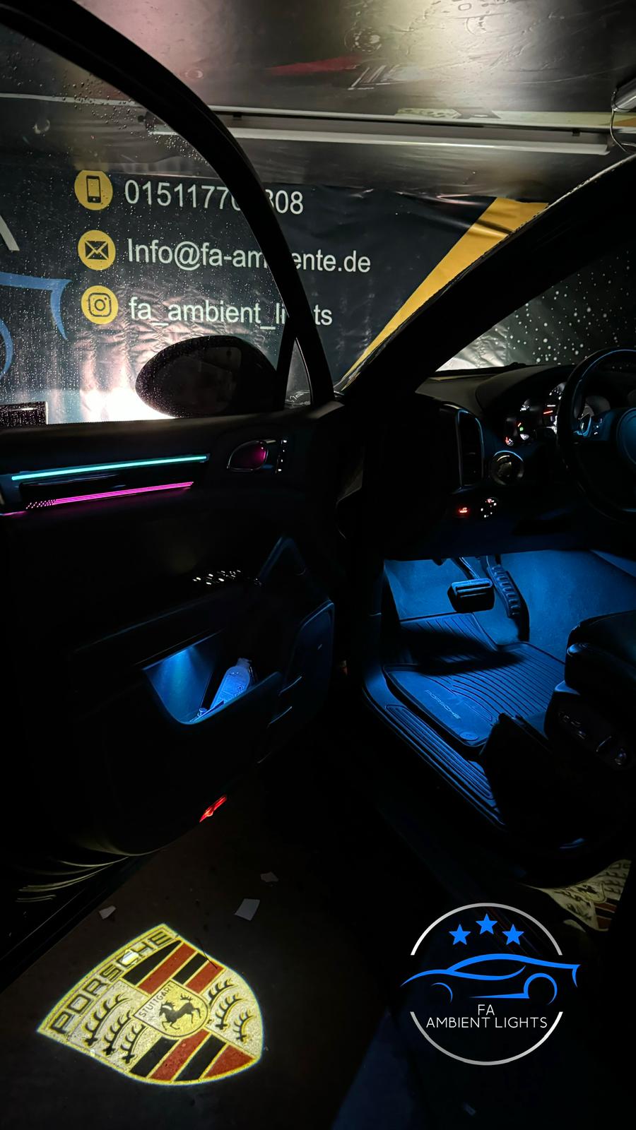 Ambiente Beleuchtung für Porsche Cayenne 92 A – Bild 6