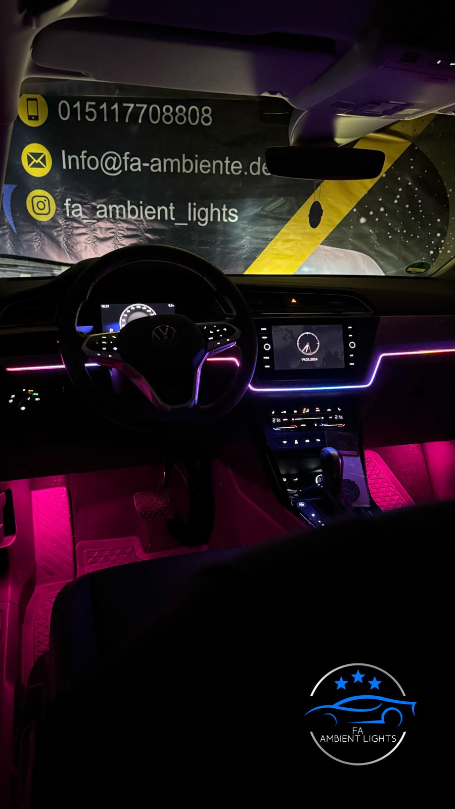 Ambiente Beleuchtung für VW Touran – Bild 1