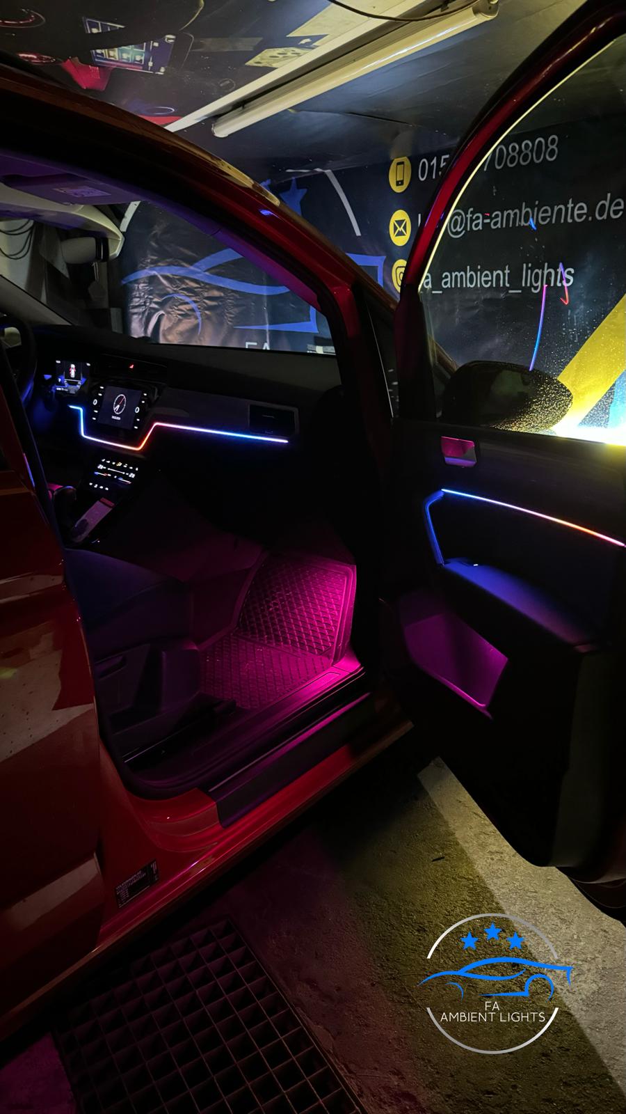 Ambiente Beleuchtung für VW Sharan – Bild 4