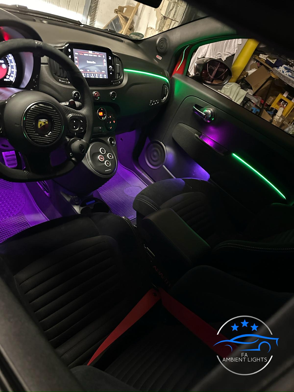 Ambiente Beleuchtung für Fiat 500 – Bild 1