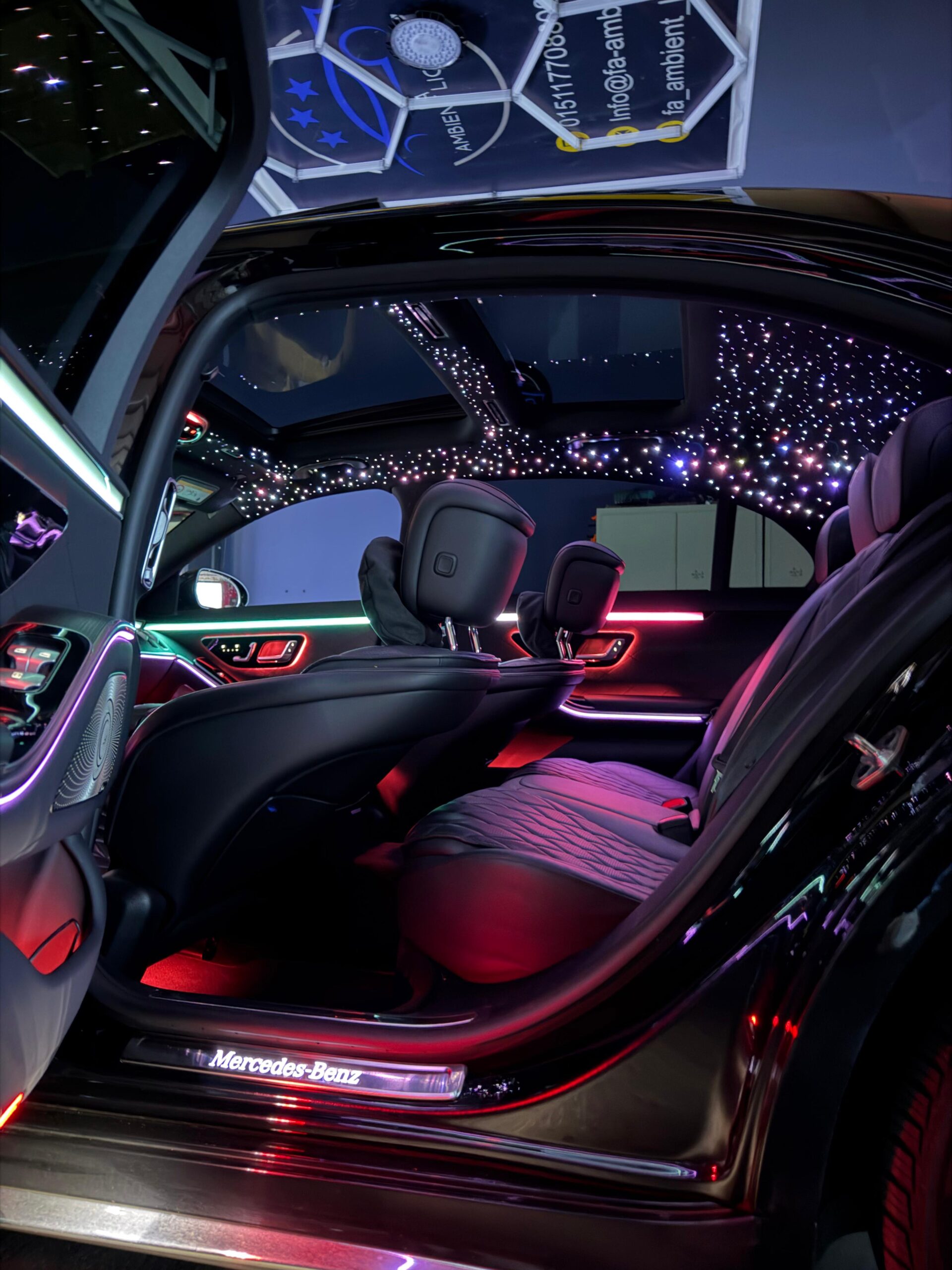 Ambiente Beleuchtung für Mercedes S-Klasse W223 – Bild 4
