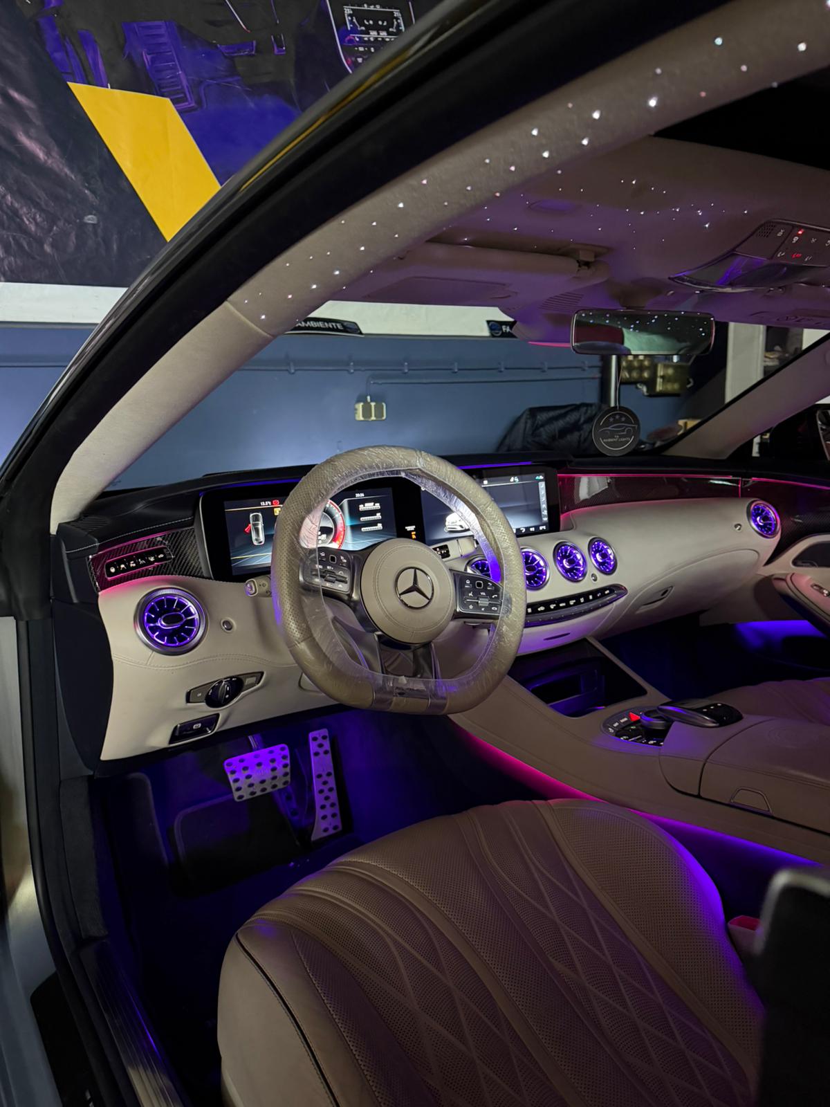 Ambiente Beleuchtung für Mercedes S-Klasse Coupé/ Cabrio 217 – Bild 12