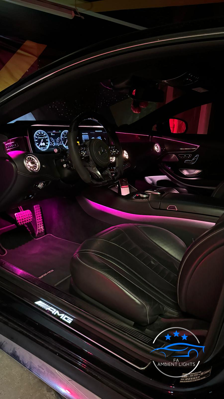 Ambiente Beleuchtung für Mercedes S-Klasse Coupé/ Cabrio 217 – Bild 11