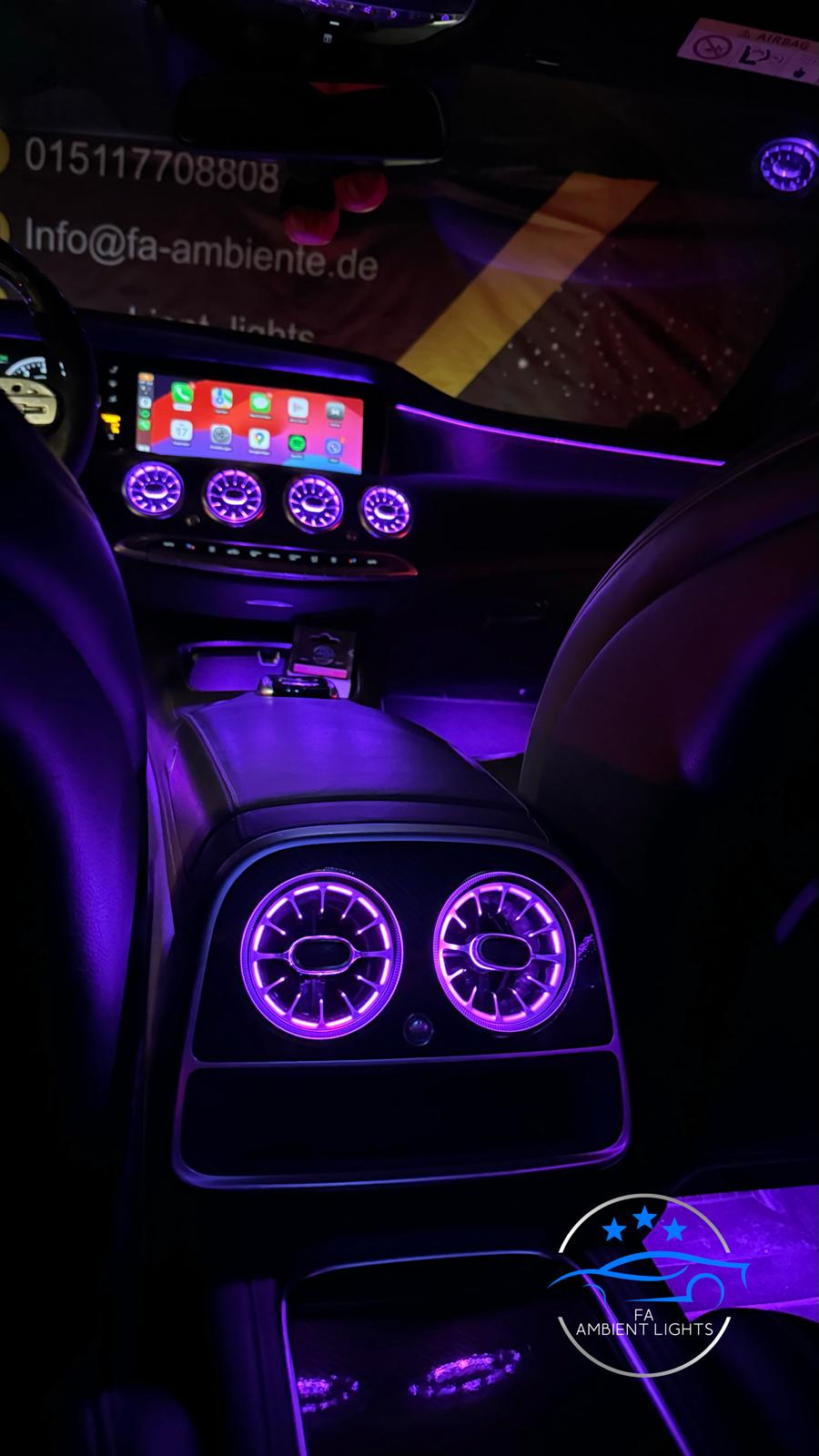 Ambiente Beleuchtung für Mercedes S-Klasse Coupé/ Cabrio 217 – Bild 9