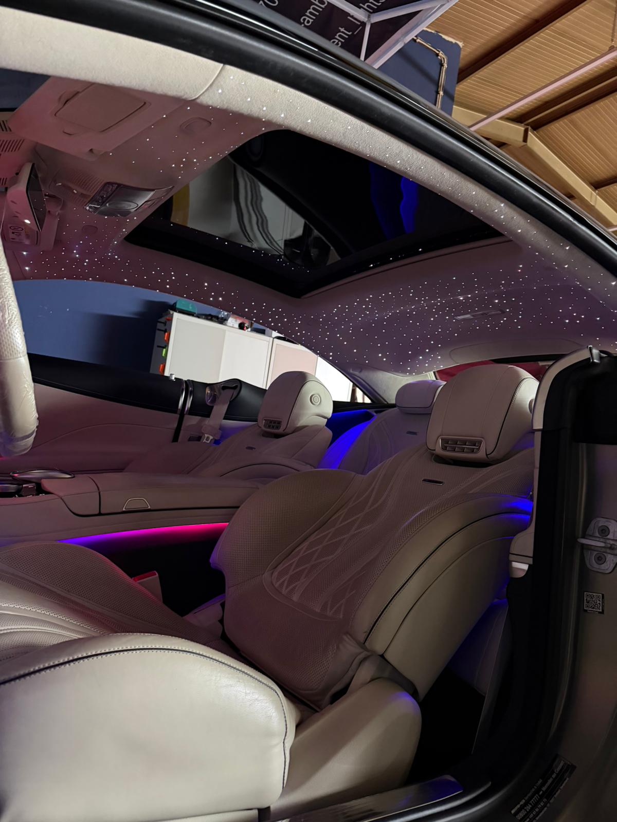 Ambiente Beleuchtung für Mercedes S-Klasse Coupé/ Cabrio 217 – Bild 13