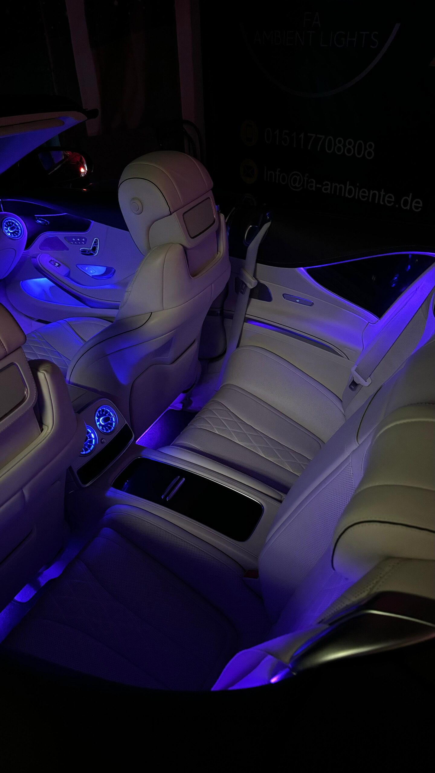 Ambiente Beleuchtung für Mercedes S-Klasse Coupé/ Cabrio 217 – Bild 5