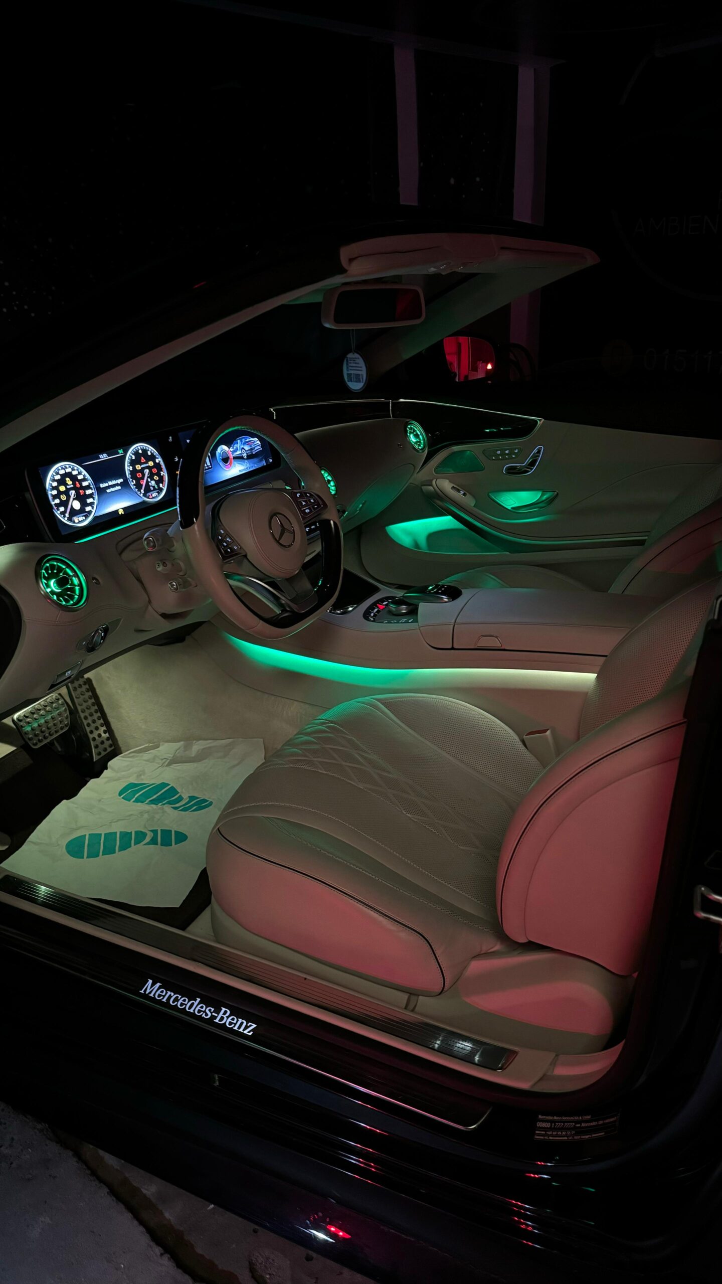 Ambiente Beleuchtung für Mercedes S-Klasse Coupé/ Cabrio 217 – Bild 4