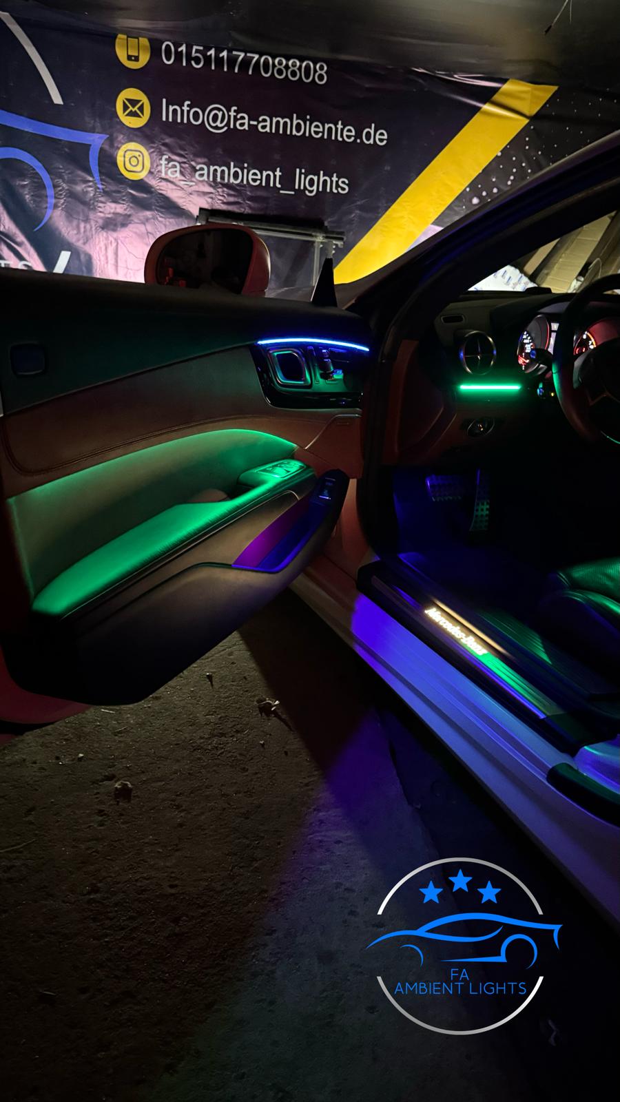 Ambiente Beleuchtung für Mercedes SL R231 – Bild 5