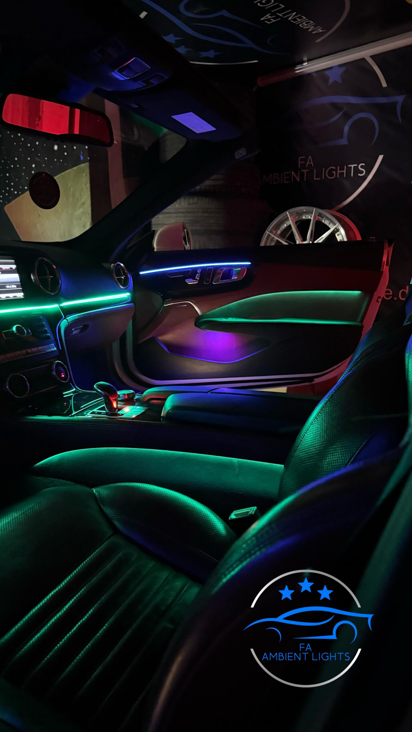 Ambiente Beleuchtung für Mercedes CL C216 – Bild 8