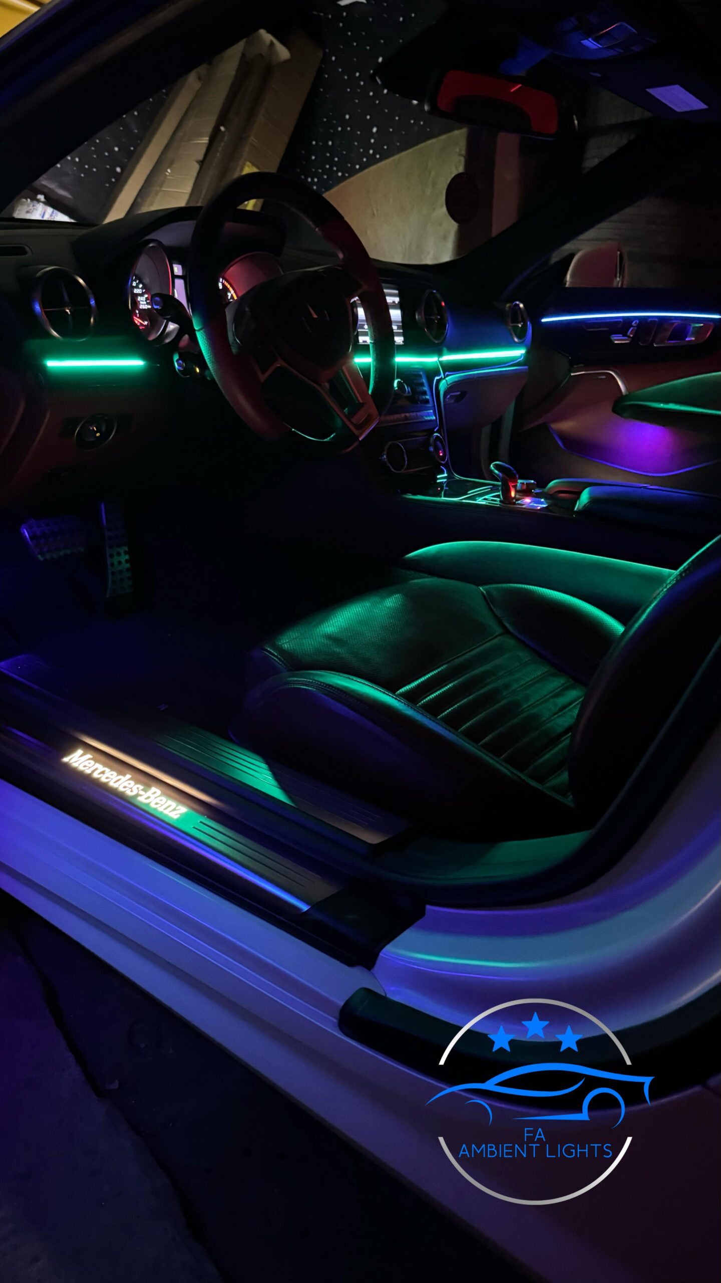 Ambiente Beleuchtung für Mercedes CL C216 – Bild 6