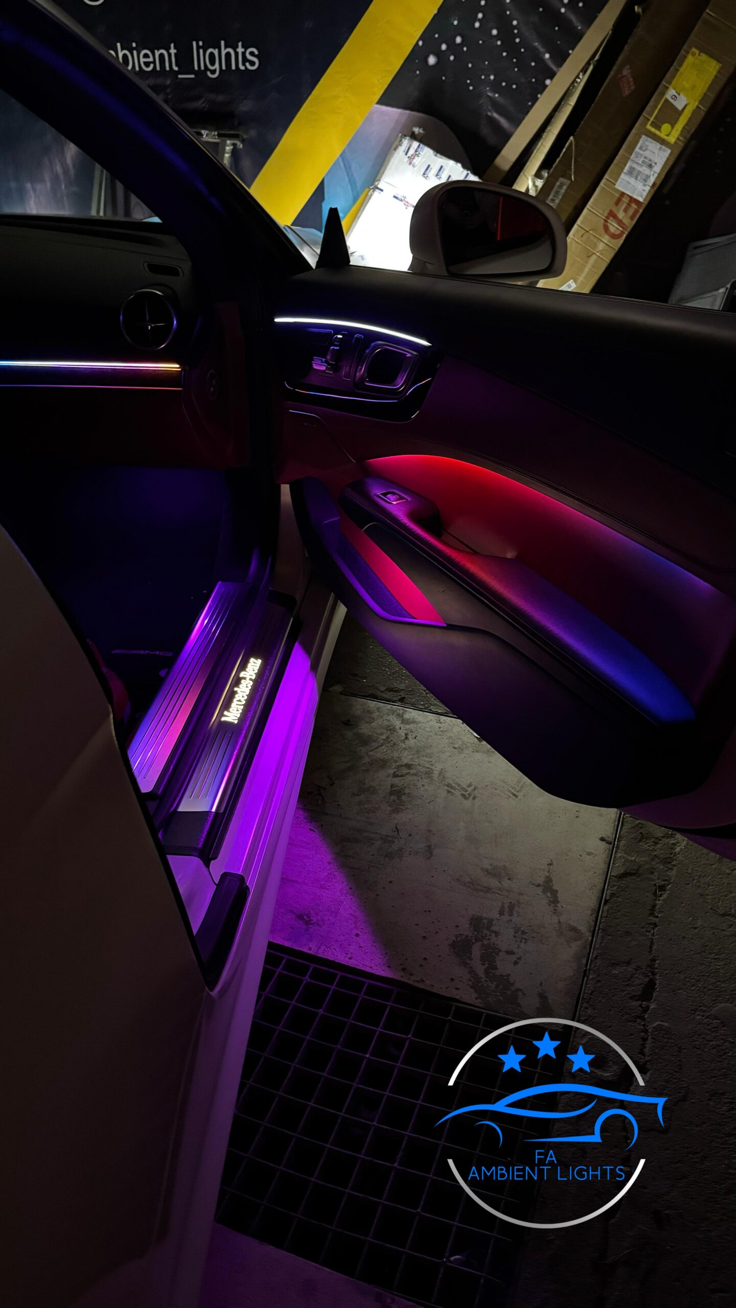 Ambiente Beleuchtung für Mercedes CL C216 – Bild 4