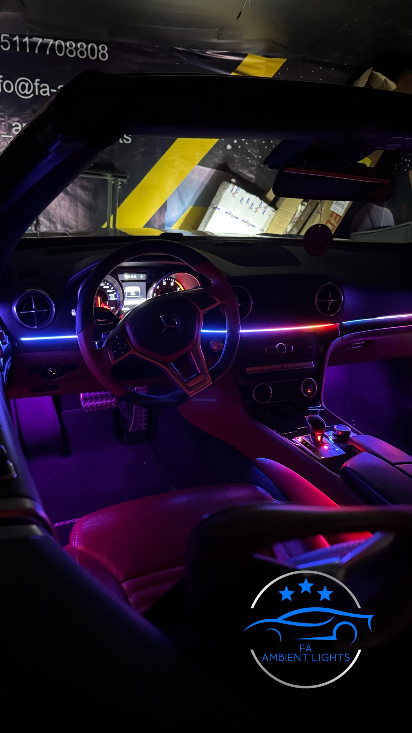Ambiente Beleuchtung für Mercedes CL C216 – Bild 2