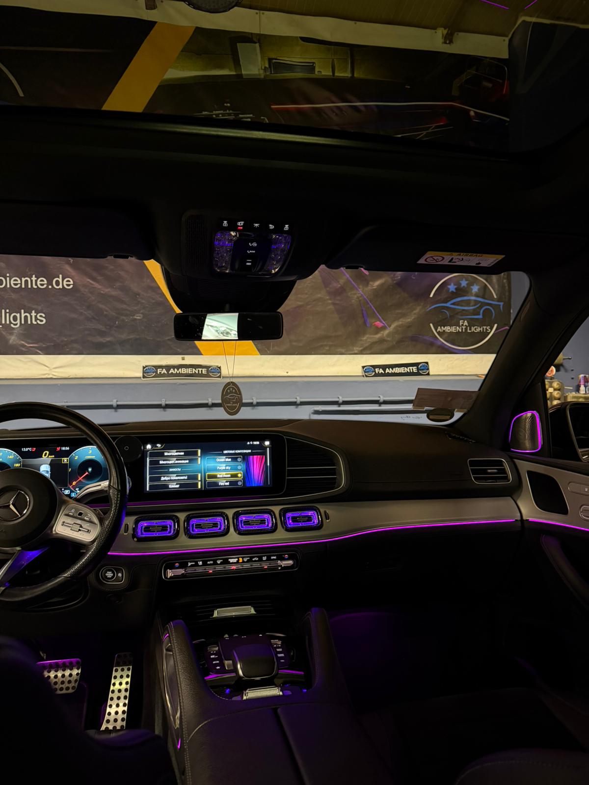 Ambiente Beleuchtung für Mercedes GLS X167 – Bild 2