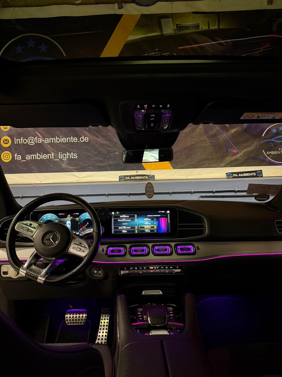 Ambiente Beleuchtung für Mercedes GLS X167 – Bild 1