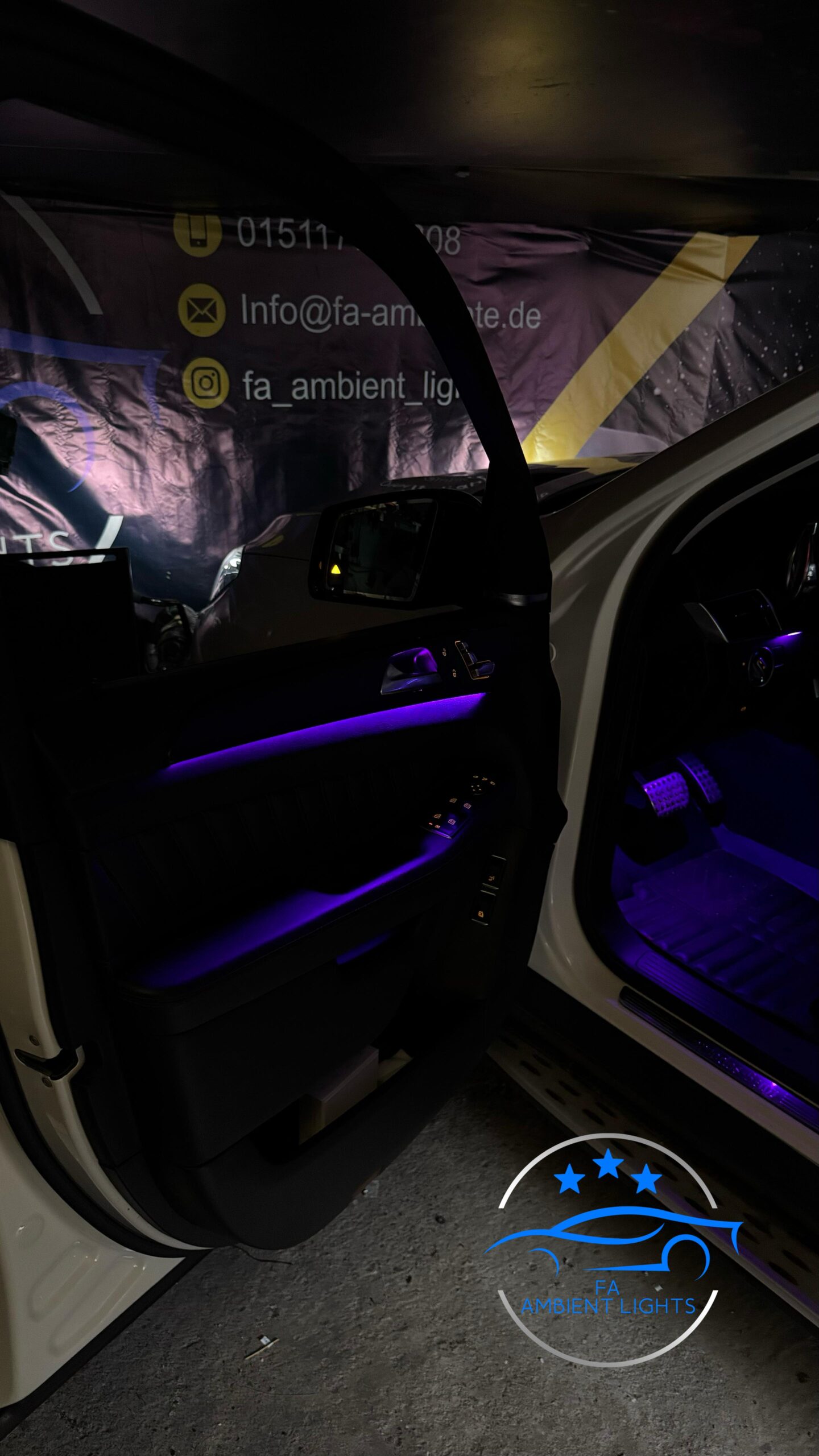 Ambiente Beleuchtung für Mercedes GLS X166 – Bild 5