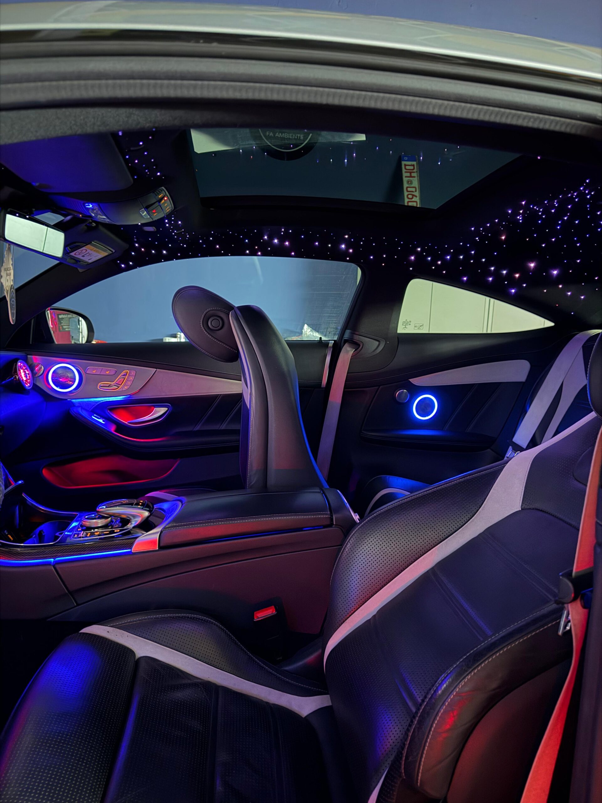 Ambiente Beleuchtung für Mercedes C- Klasse Coupé/Cabrio S205/A205 – Bild 4