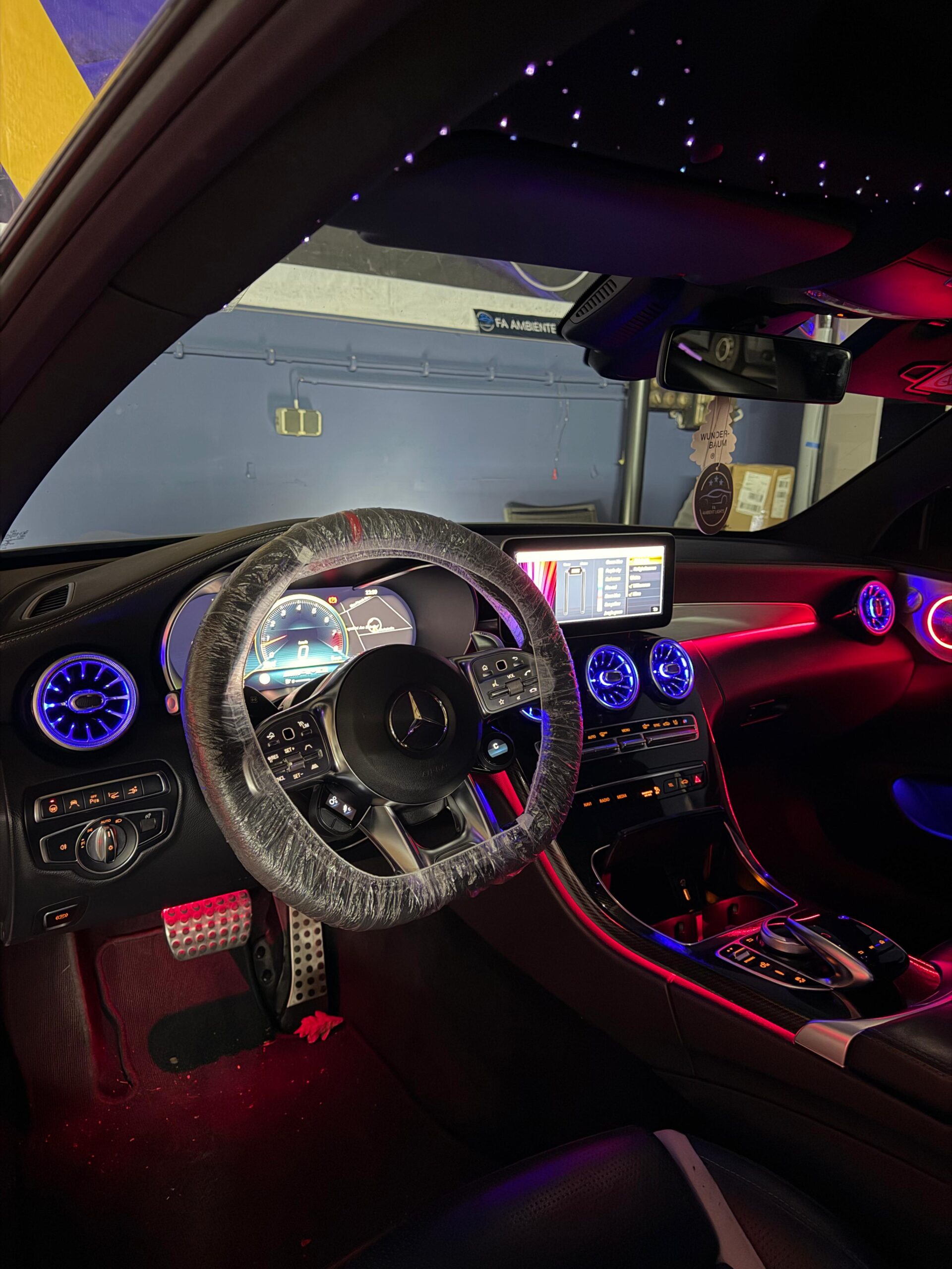 Ambiente Beleuchtung für Mercedes C- Klasse Coupé/Cabrio S205/A205 – Bild 2