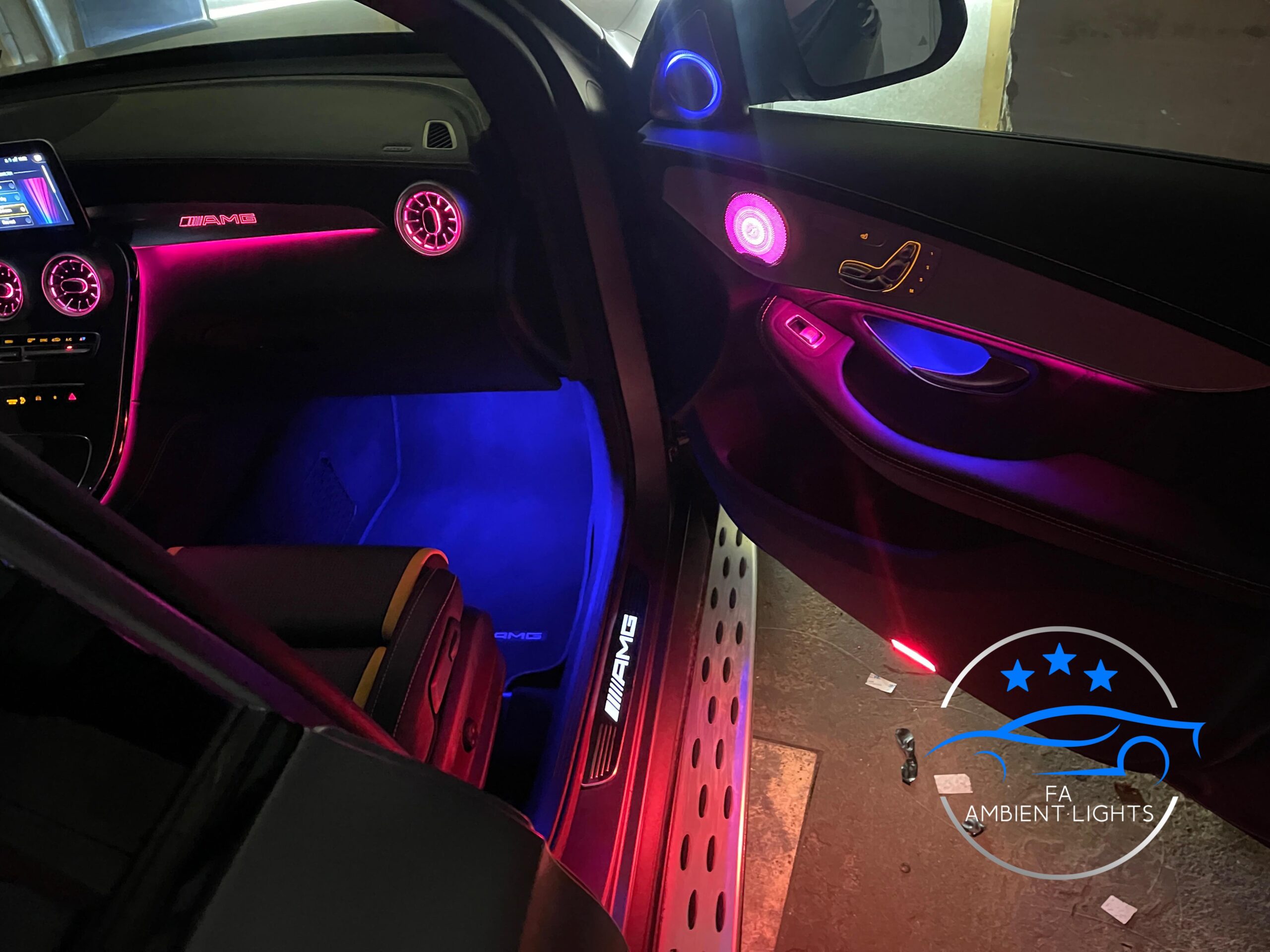 Ambiente Beleuchtung für Mercedes GLC X253/C253 – Bild 6