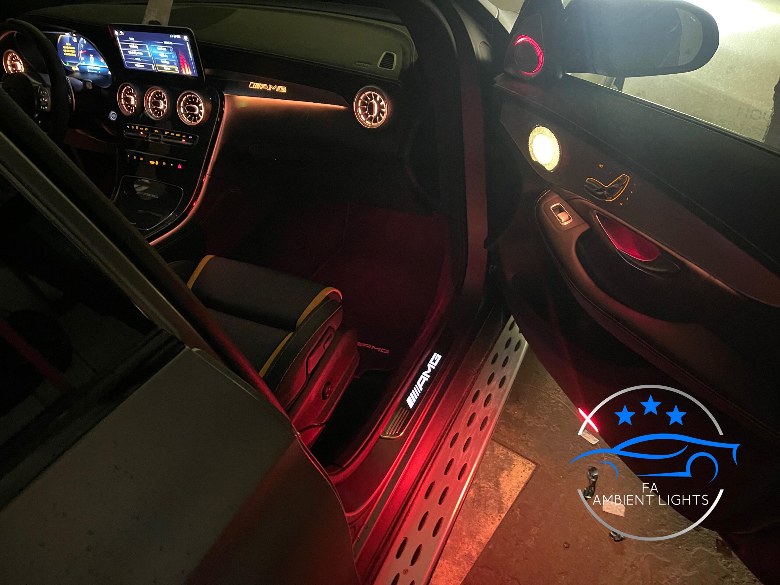 Ambiente Beleuchtung für Mercedes GLC X253/C253 – Bild 5