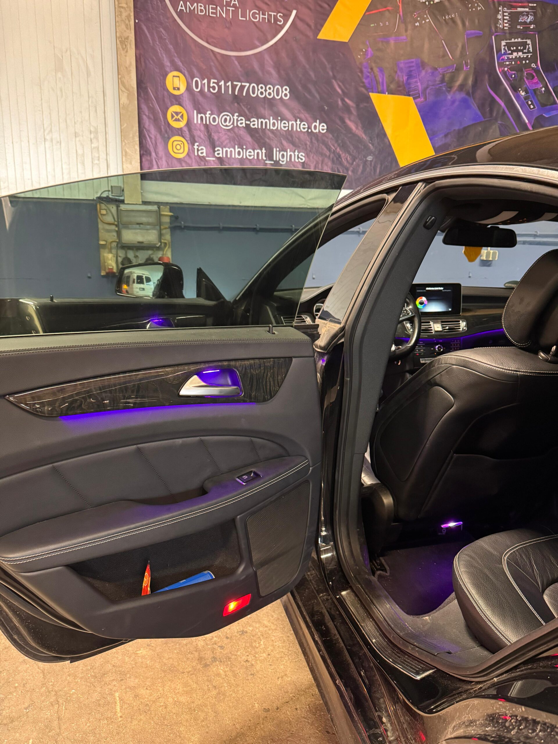 Ambiente Beleuchtung für Mercedes CLS W218 – Bild 4