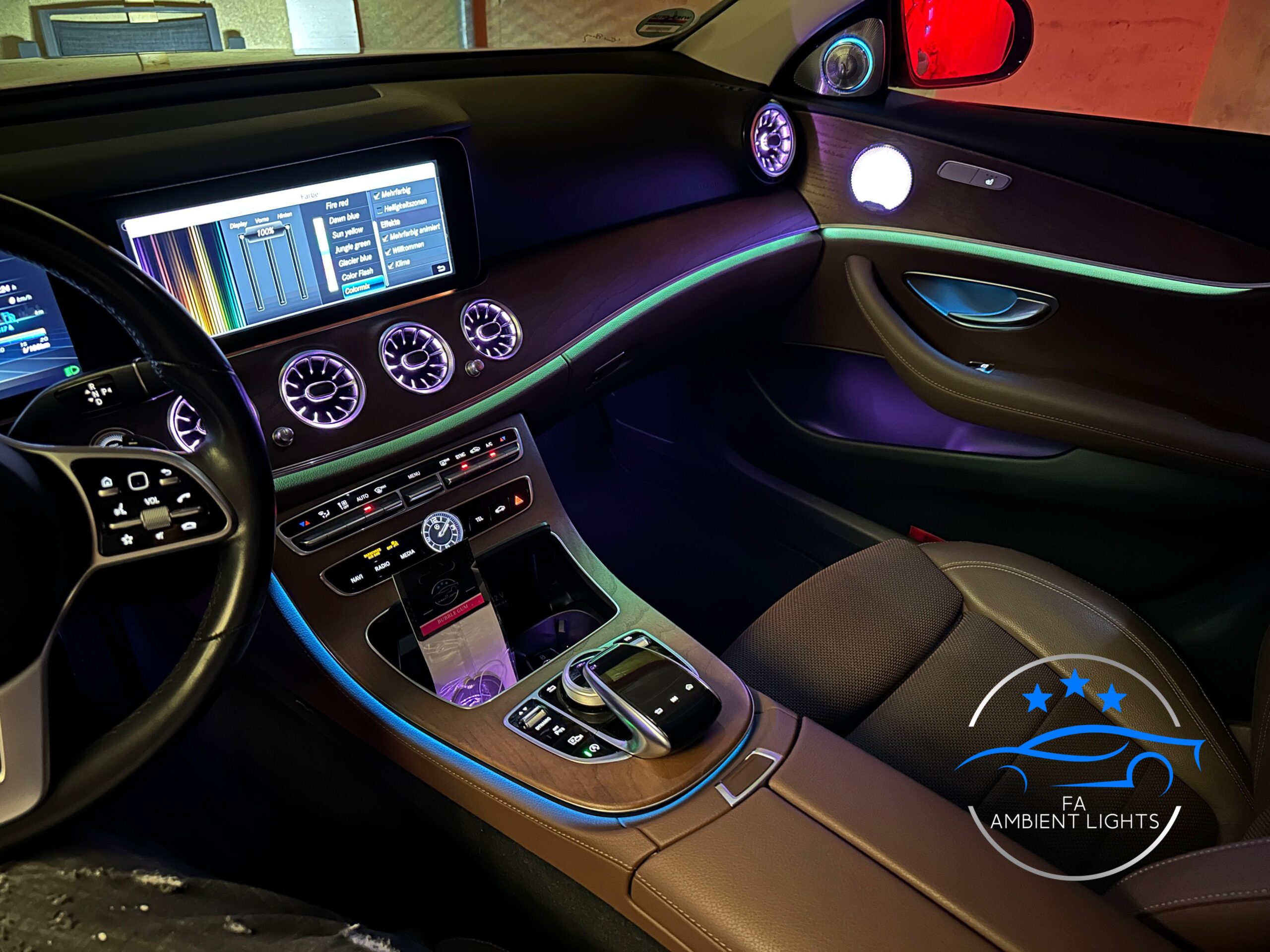 Ambiente Beleuchtung für Mercedes E-Klasse Coupé/Cabrio C238/A238 – Bild 3