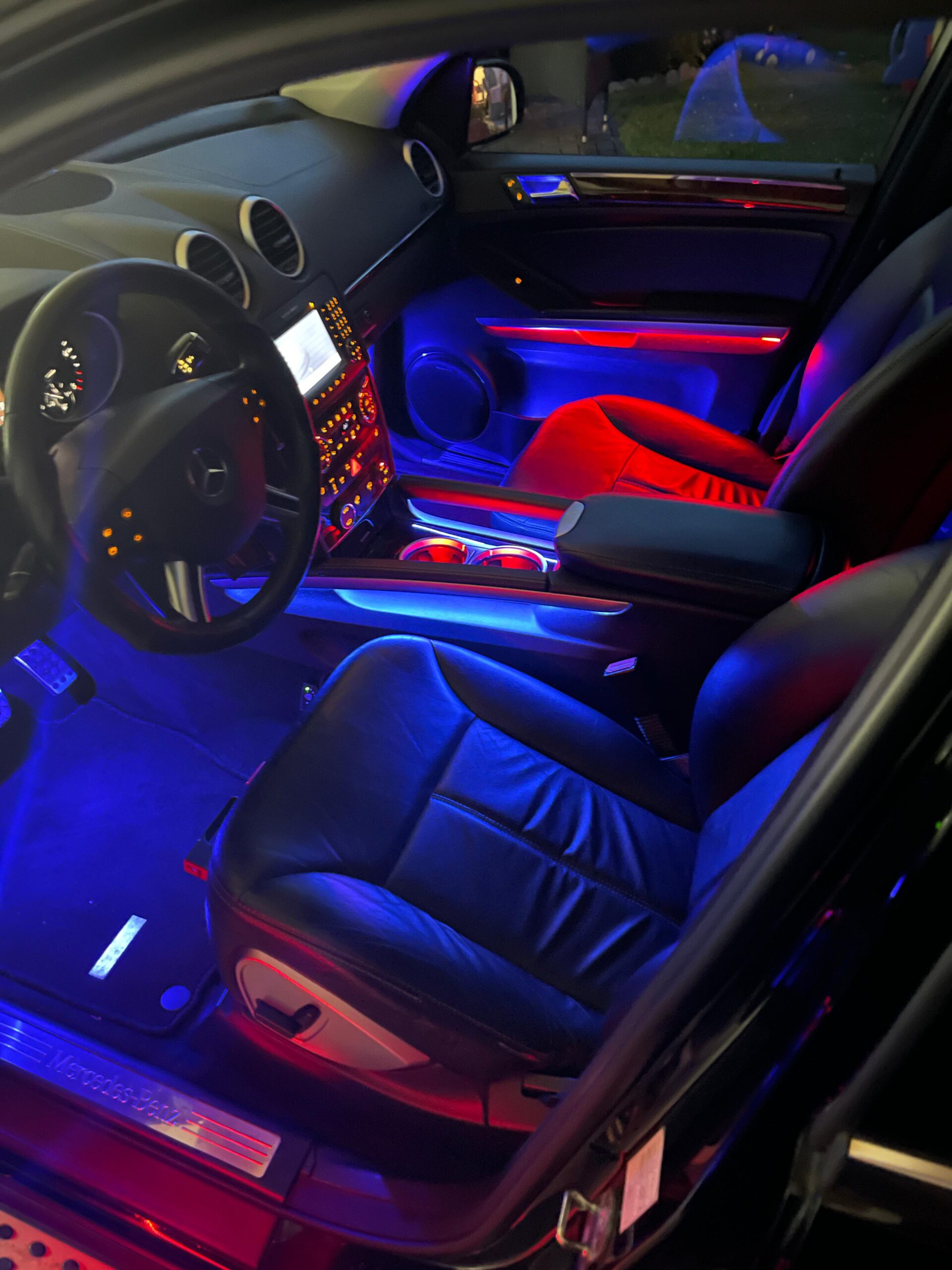 Ambiente Beleuchtung für Mercedes GL X164 – Bild 5