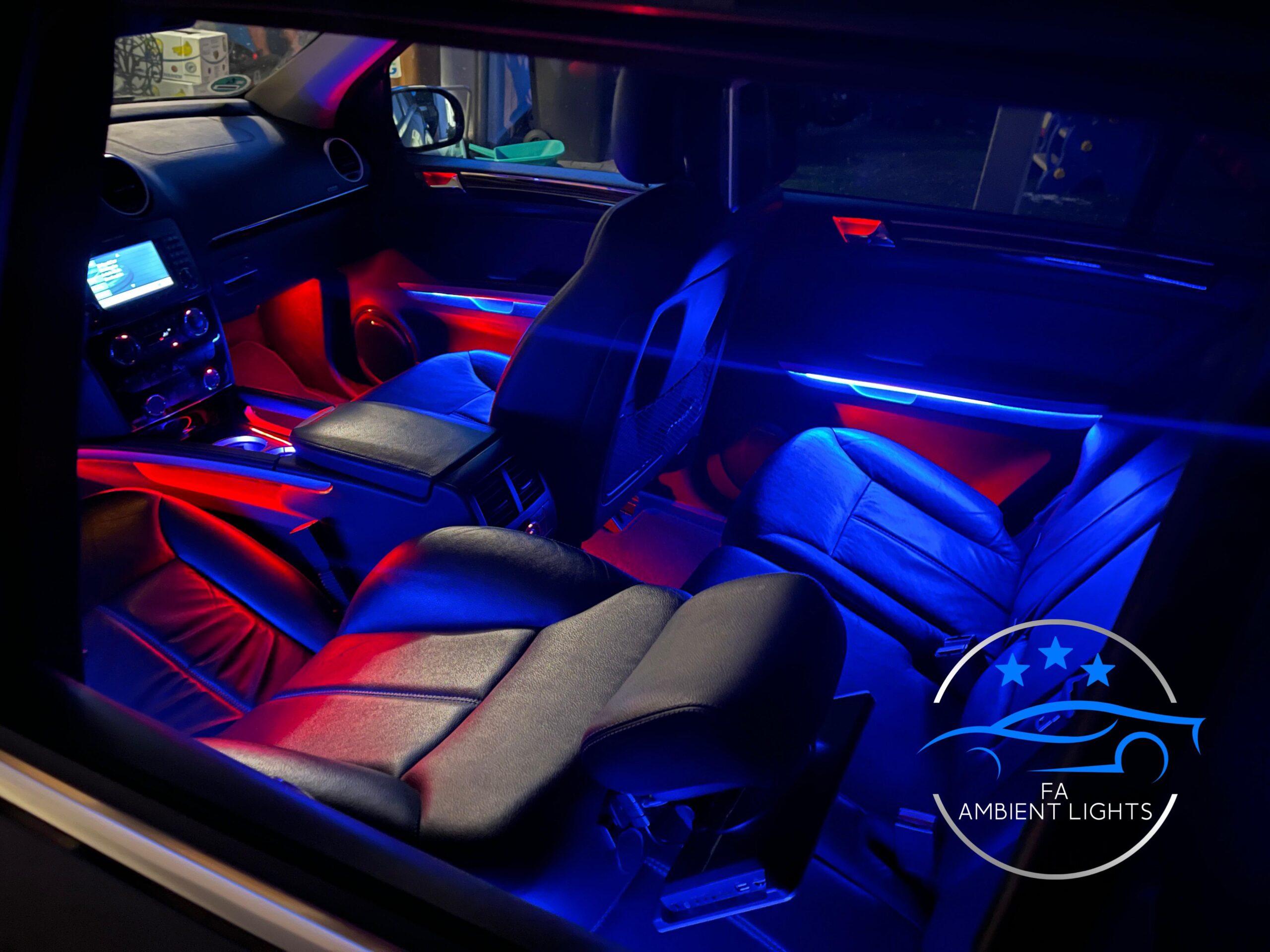 Ambiente Beleuchtung für Mercedes GL X164 – Bild 4