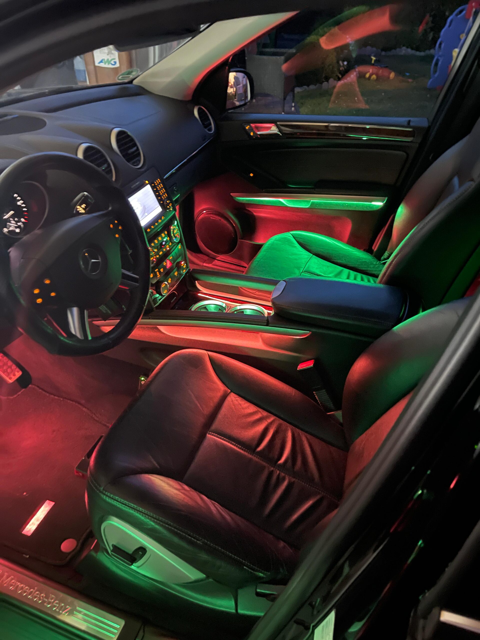 Ambiente Beleuchtung für Mercedes GL X164 – Bild 6
