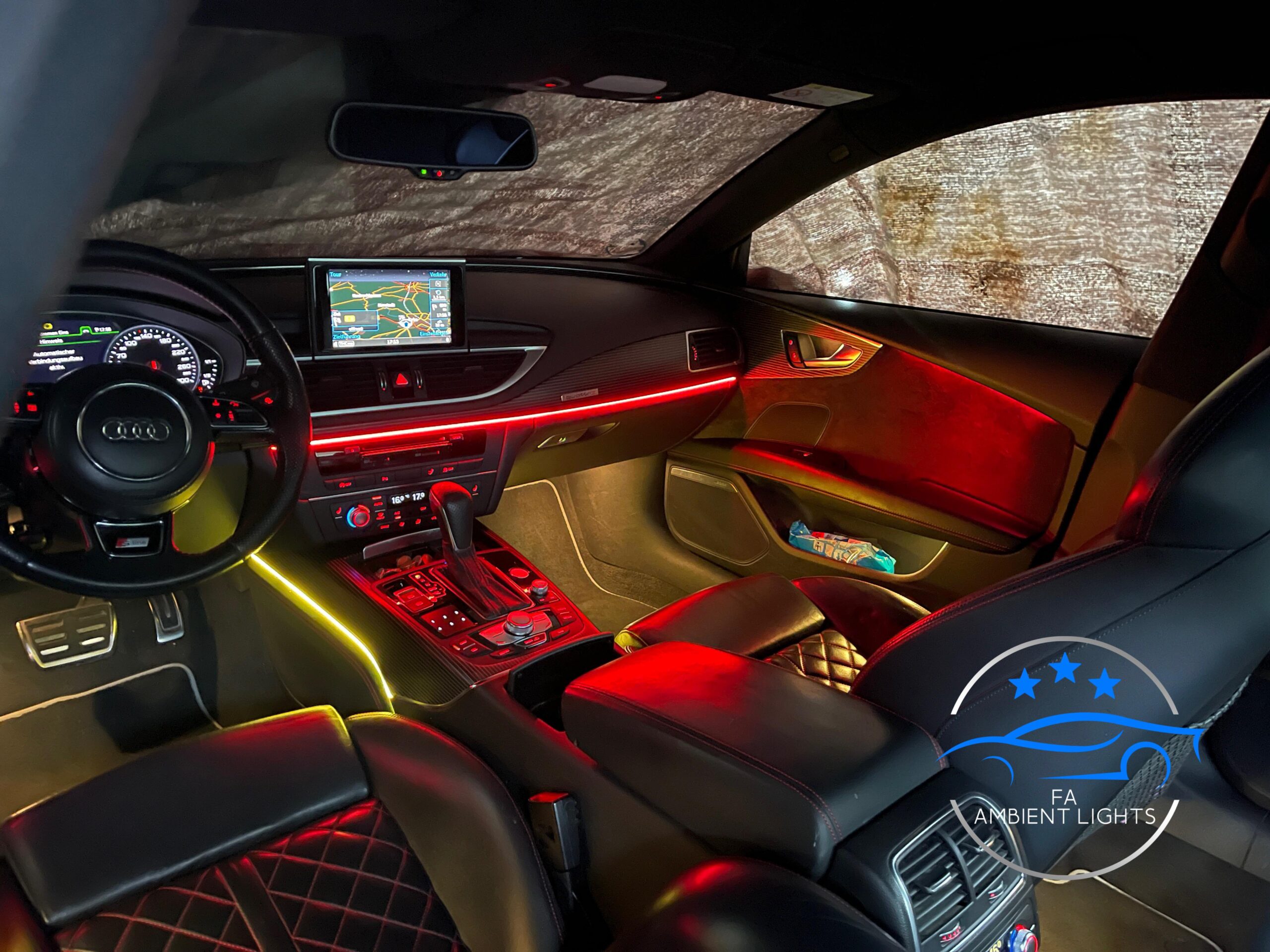 Ambiente Beleuchtung für Audi A7/S7/RS7 C7/4G – Bild 3