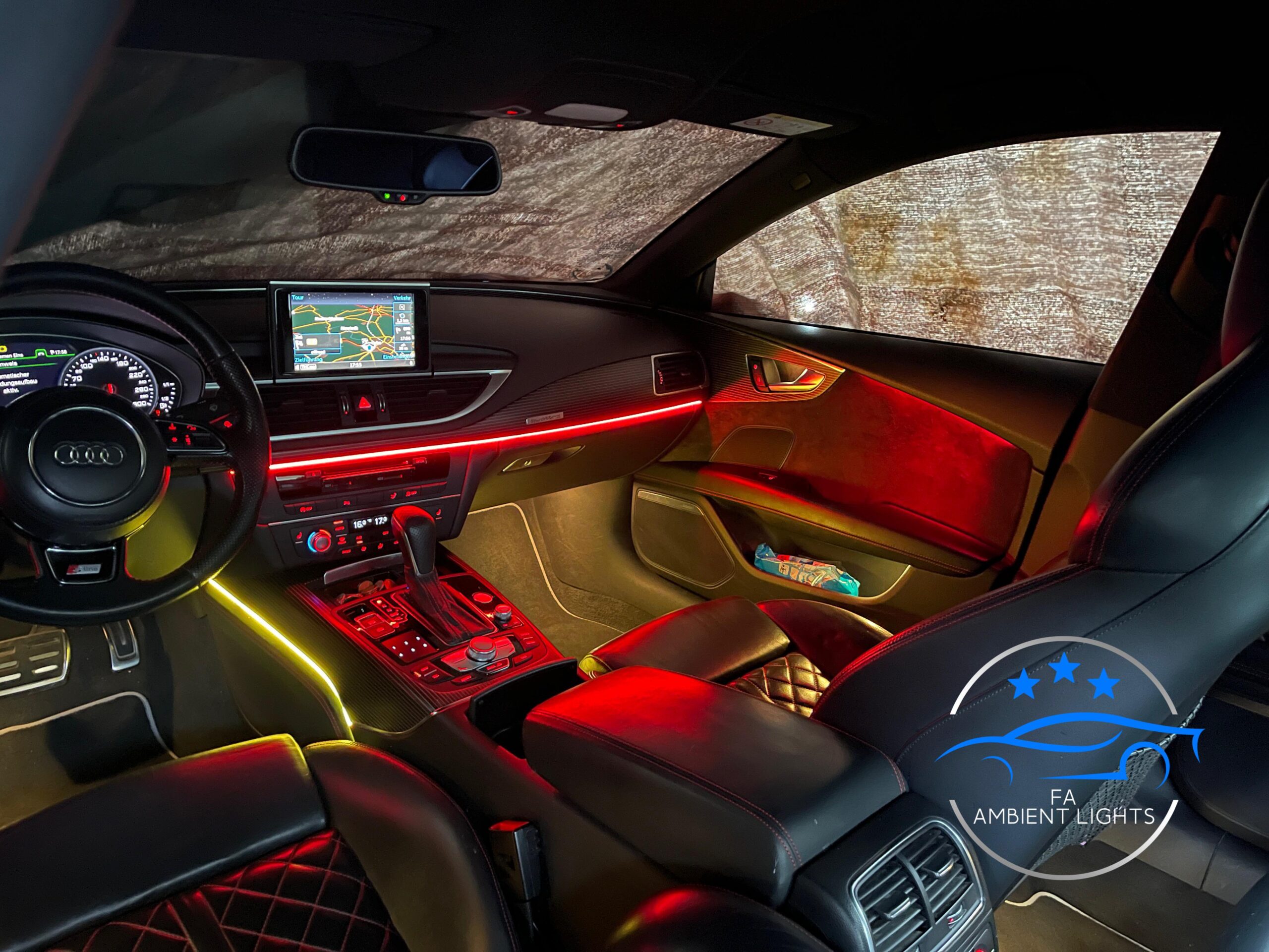 Ambiente Beleuchtung für Audi A7/S7/RS7 C7/4G – Bild 2