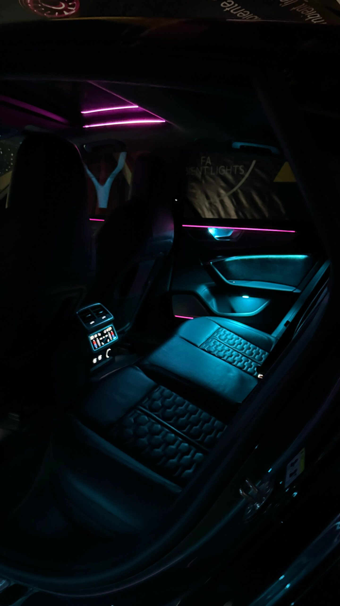 Ambiente Beleuchtung für Audi A7/S7/RS7 C8/4K – Bild 6